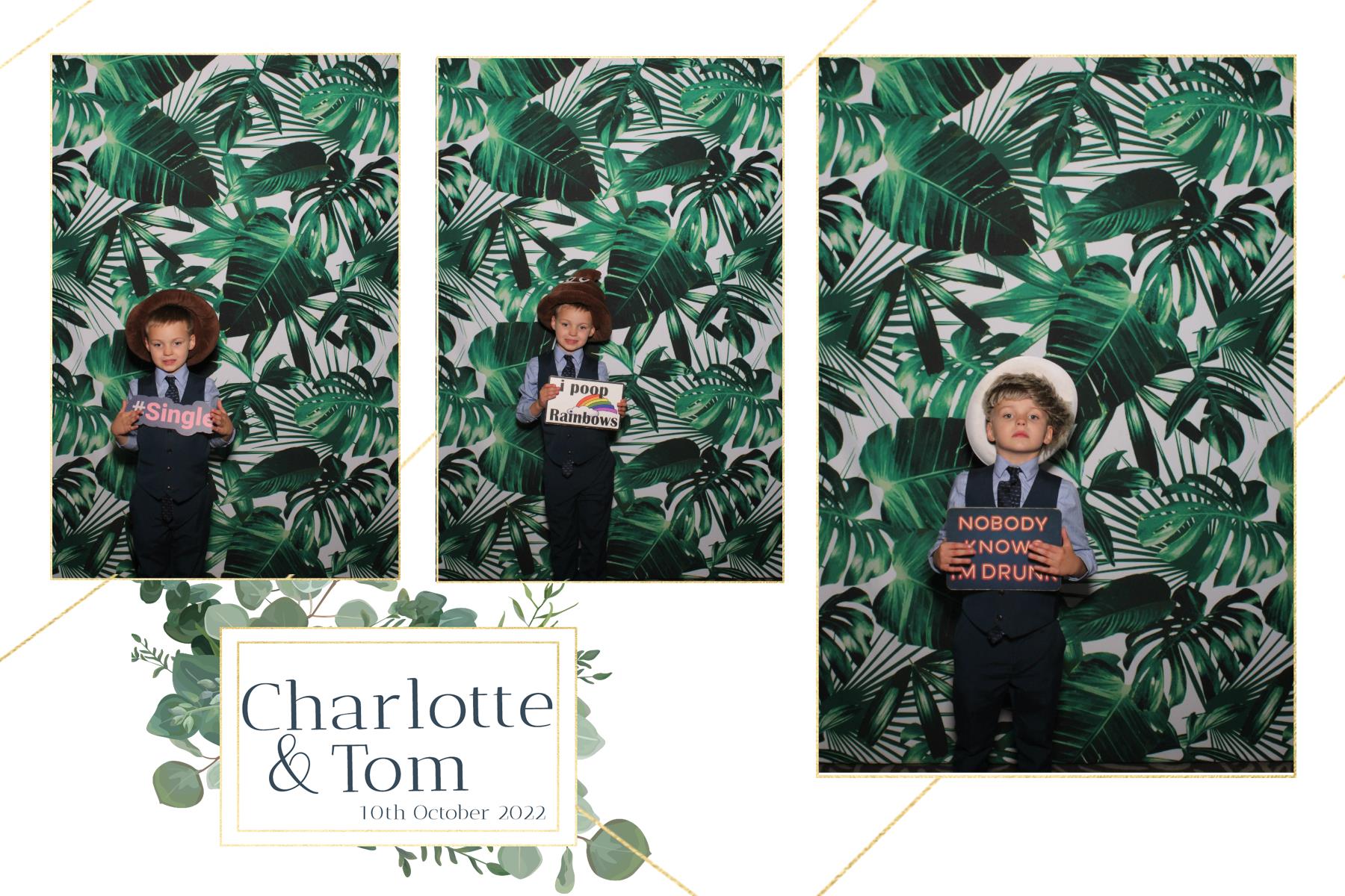 Charlotte and Tom | View more photos from the event at gallery.blissbooth.co.uk/u/BlissBooth/Charlotte-and-Tom