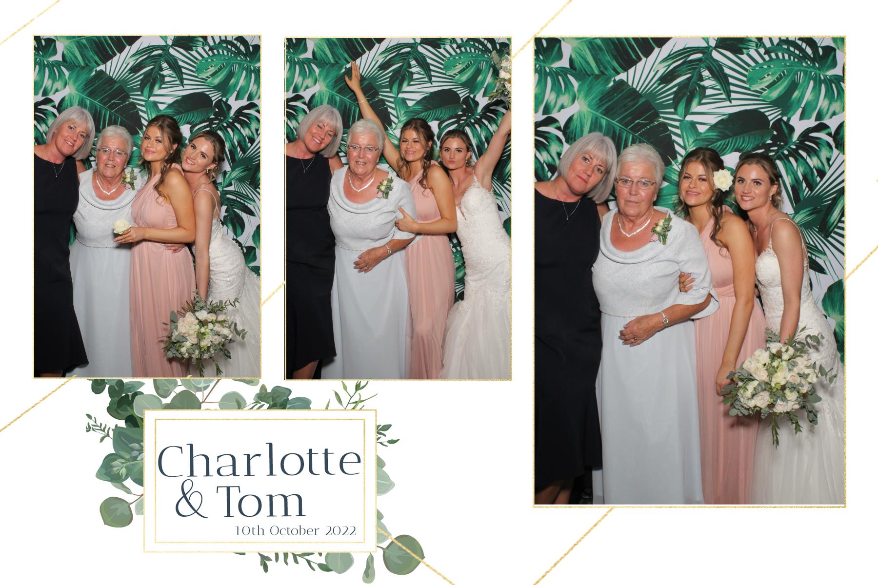 Charlotte and Tom | View more photos from the event at gallery.blissbooth.co.uk/u/BlissBooth/Charlotte-and-Tom