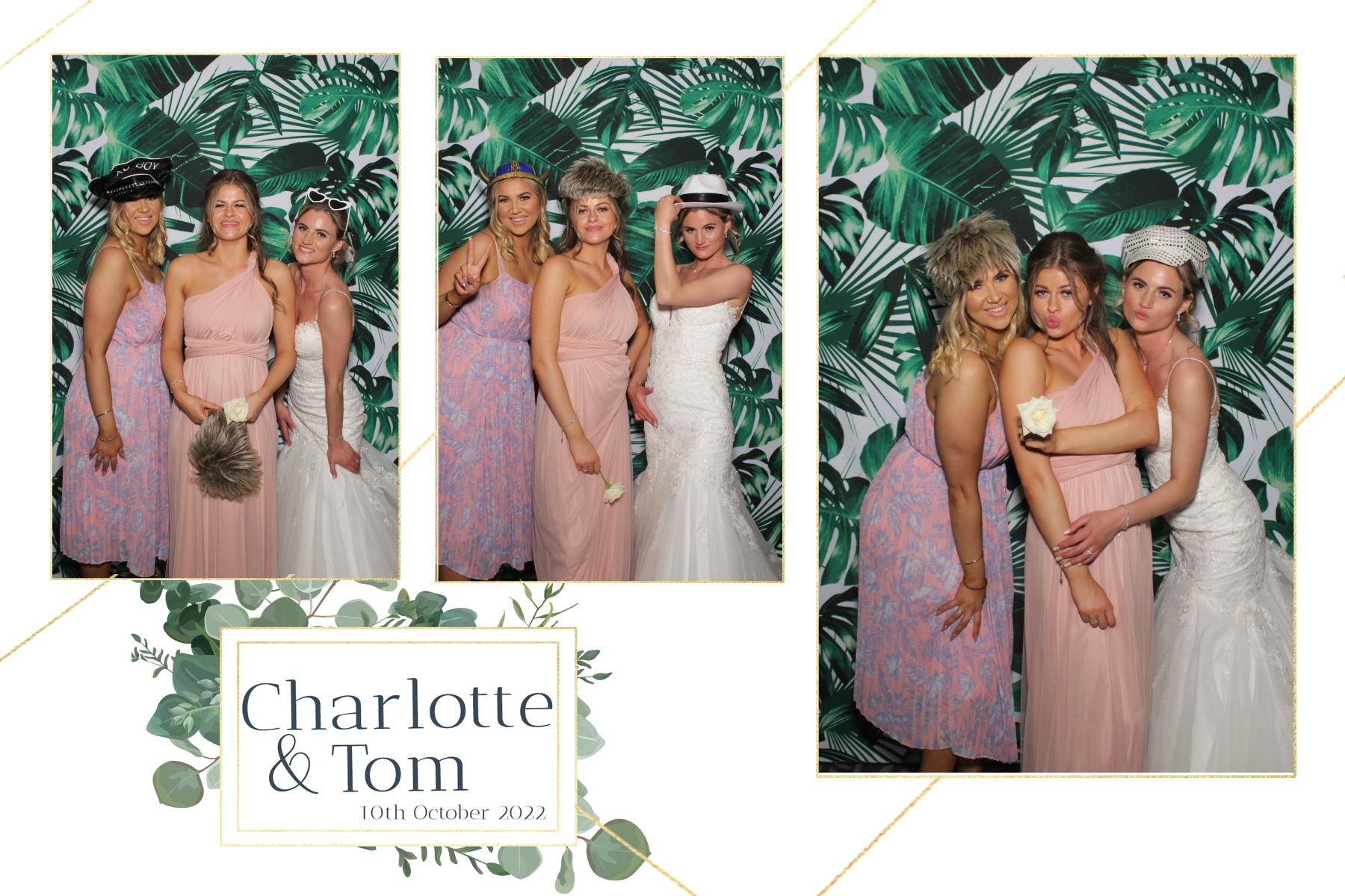 Charlotte and Tom | View more photos from the event at gallery.blissbooth.co.uk/u/BlissBooth/Charlotte-and-Tom