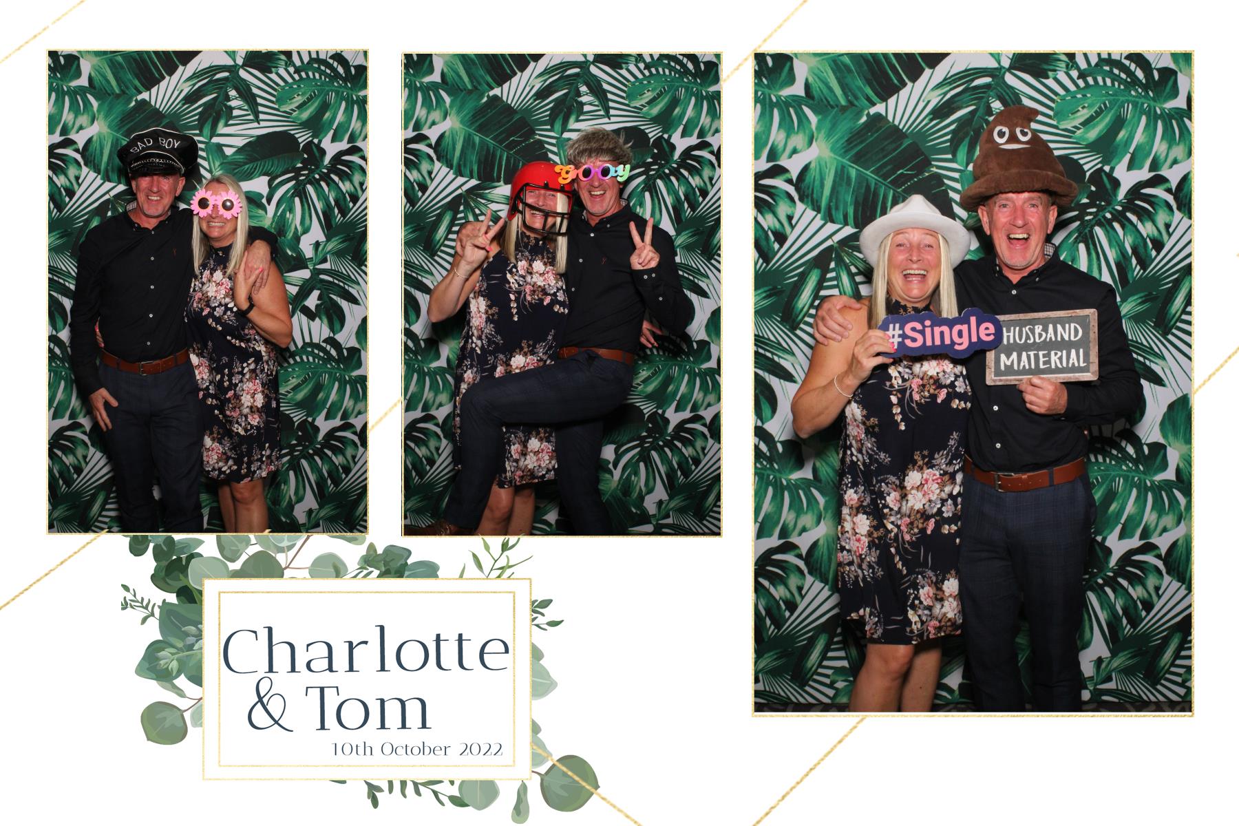 Charlotte and Tom | View more photos from the event at gallery.blissbooth.co.uk/u/BlissBooth/Charlotte-and-Tom