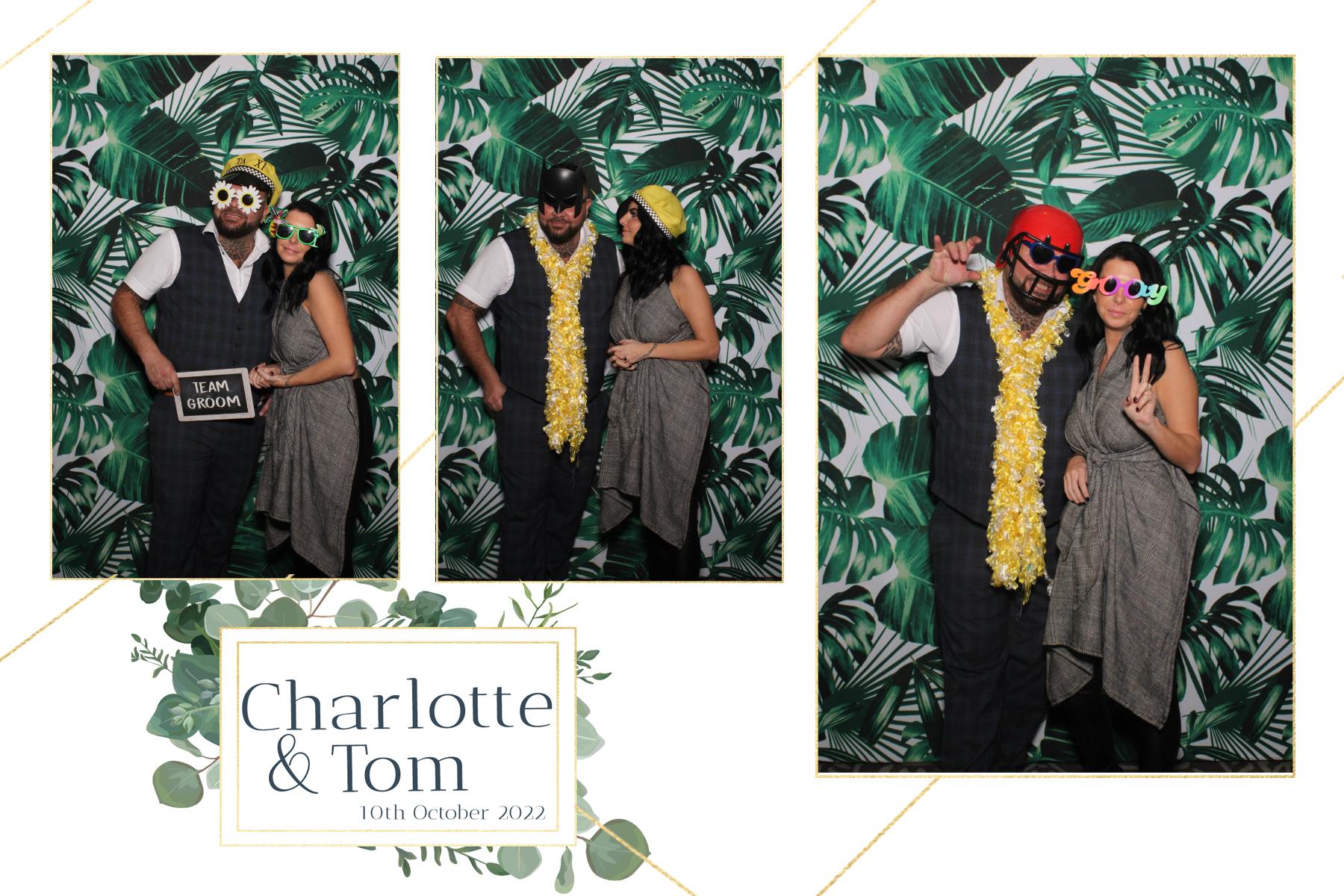 Charlotte and Tom | View more photos from the event at gallery.blissbooth.co.uk/u/BlissBooth/Charlotte-and-Tom