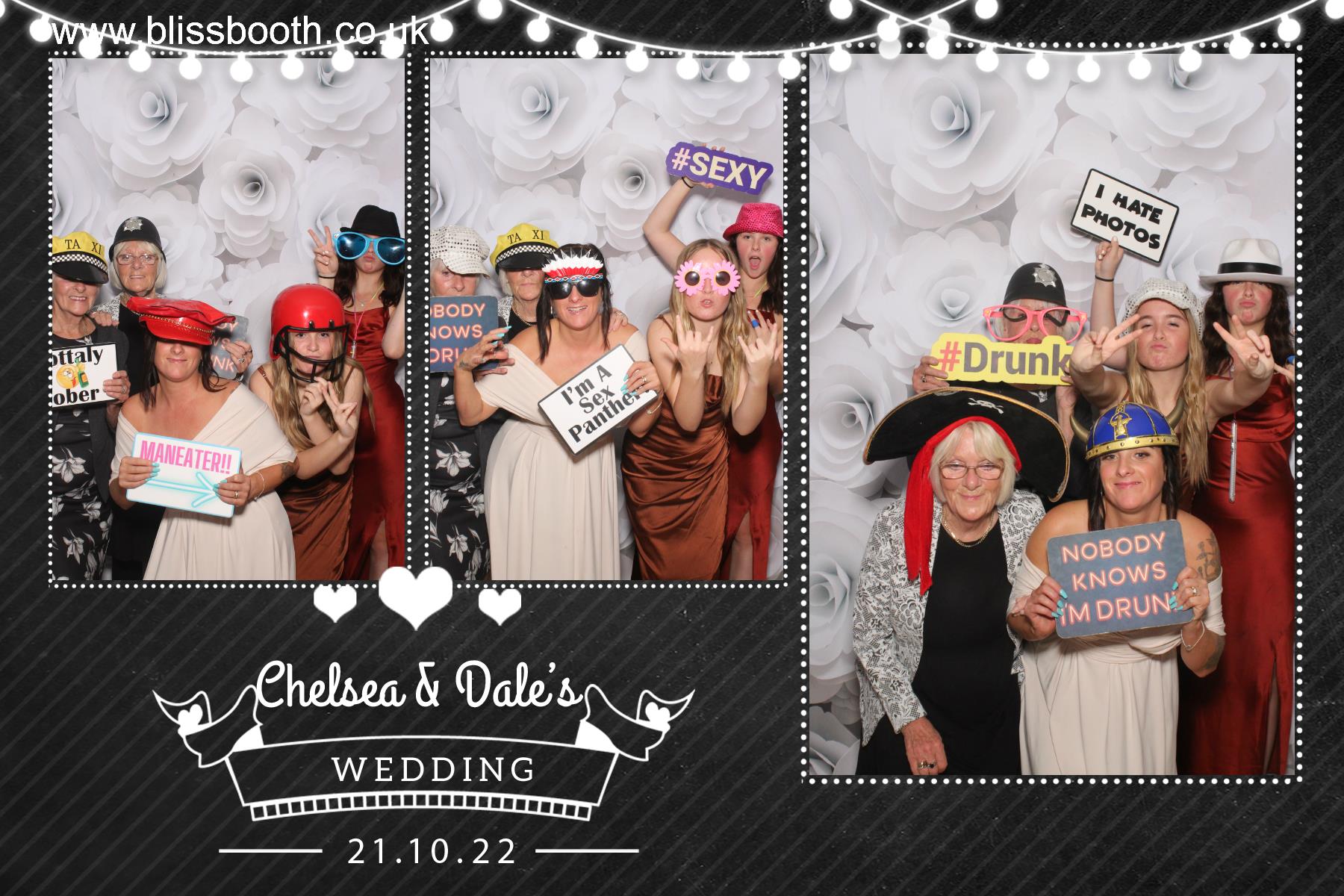 Chelsea and Dale | View more photos from the event at gallery.blissbooth.co.uk/u/BlissBooth/Chelsea-and-Dale