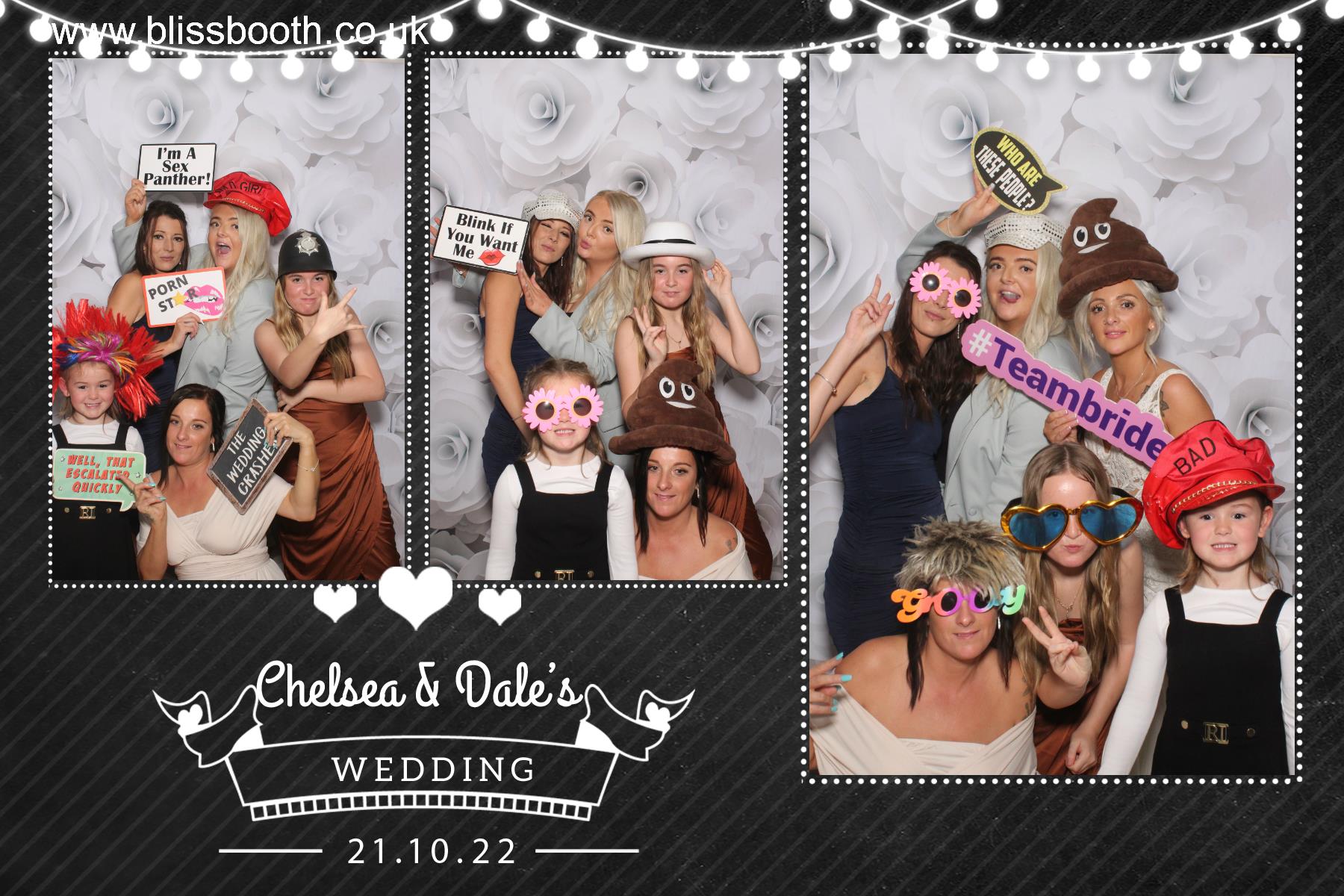 Chelsea and Dale | View more photos from the event at gallery.blissbooth.co.uk/u/BlissBooth/Chelsea-and-Dale
