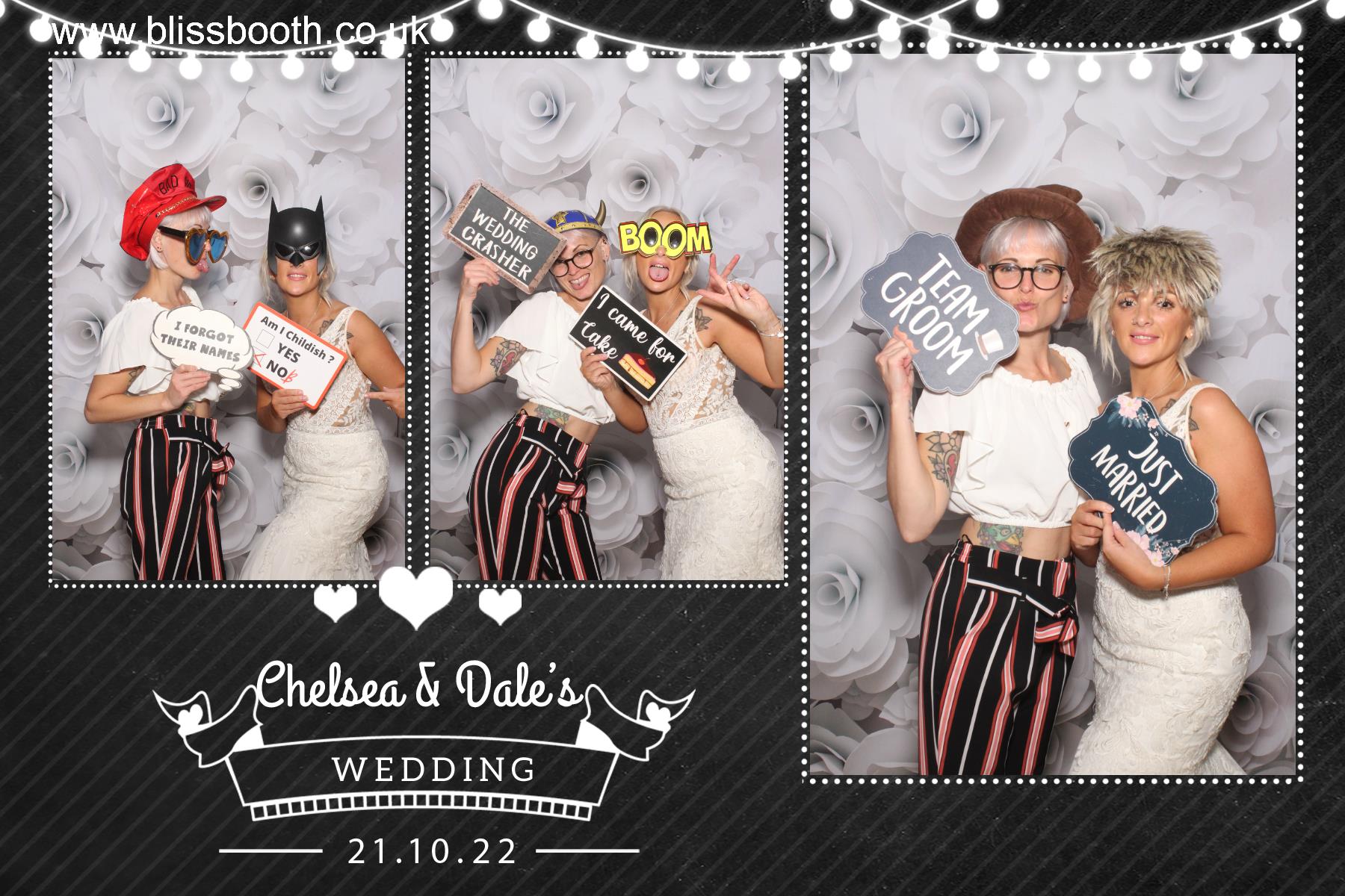 Chelsea and Dale | View more photos from the event at gallery.blissbooth.co.uk/u/BlissBooth/Chelsea-and-Dale