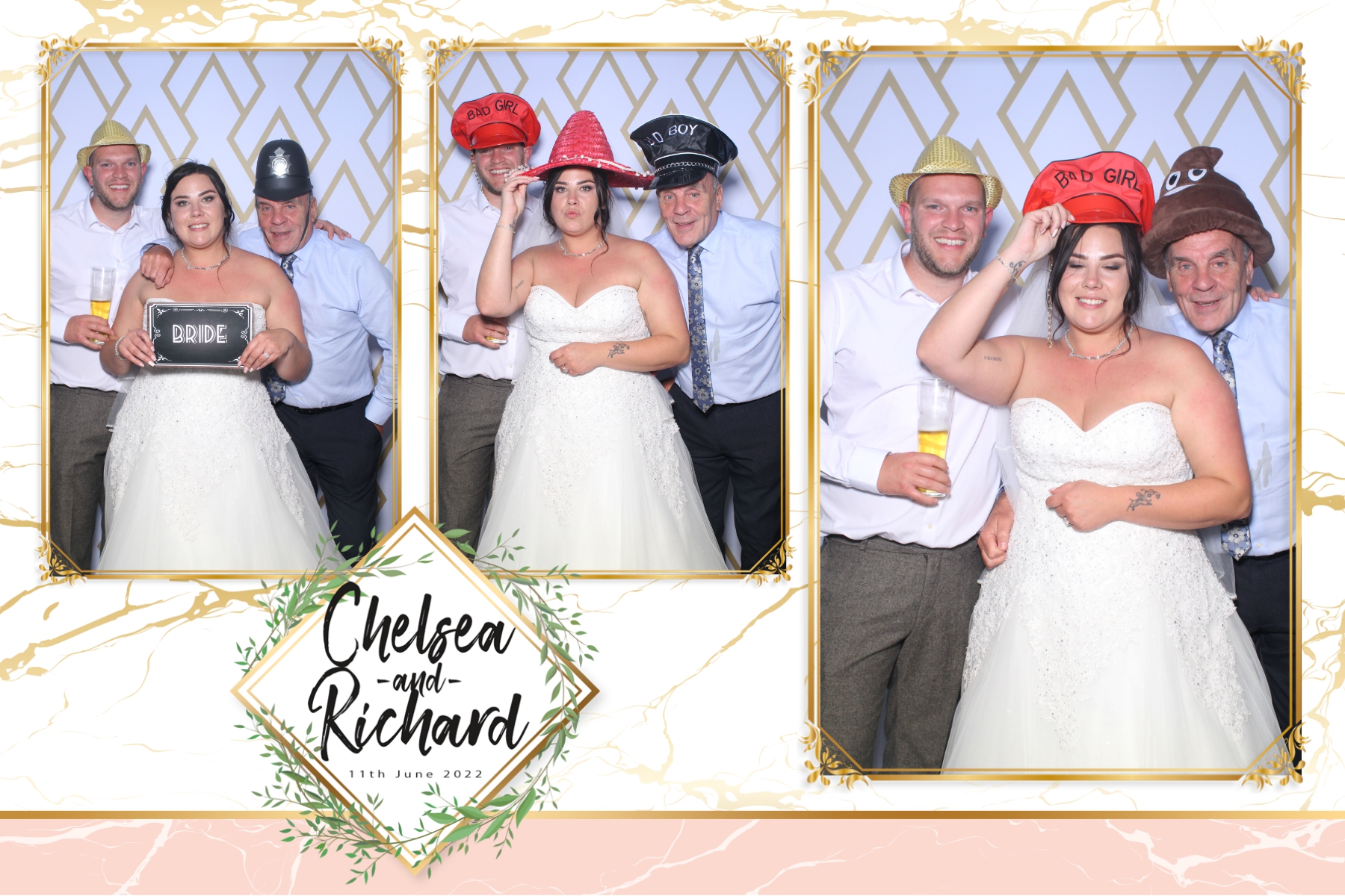 Chelsea and Richard | View more photos from the event at gallery.blissbooth.co.uk/u/BlissBooth/Chelsea-and-Richard