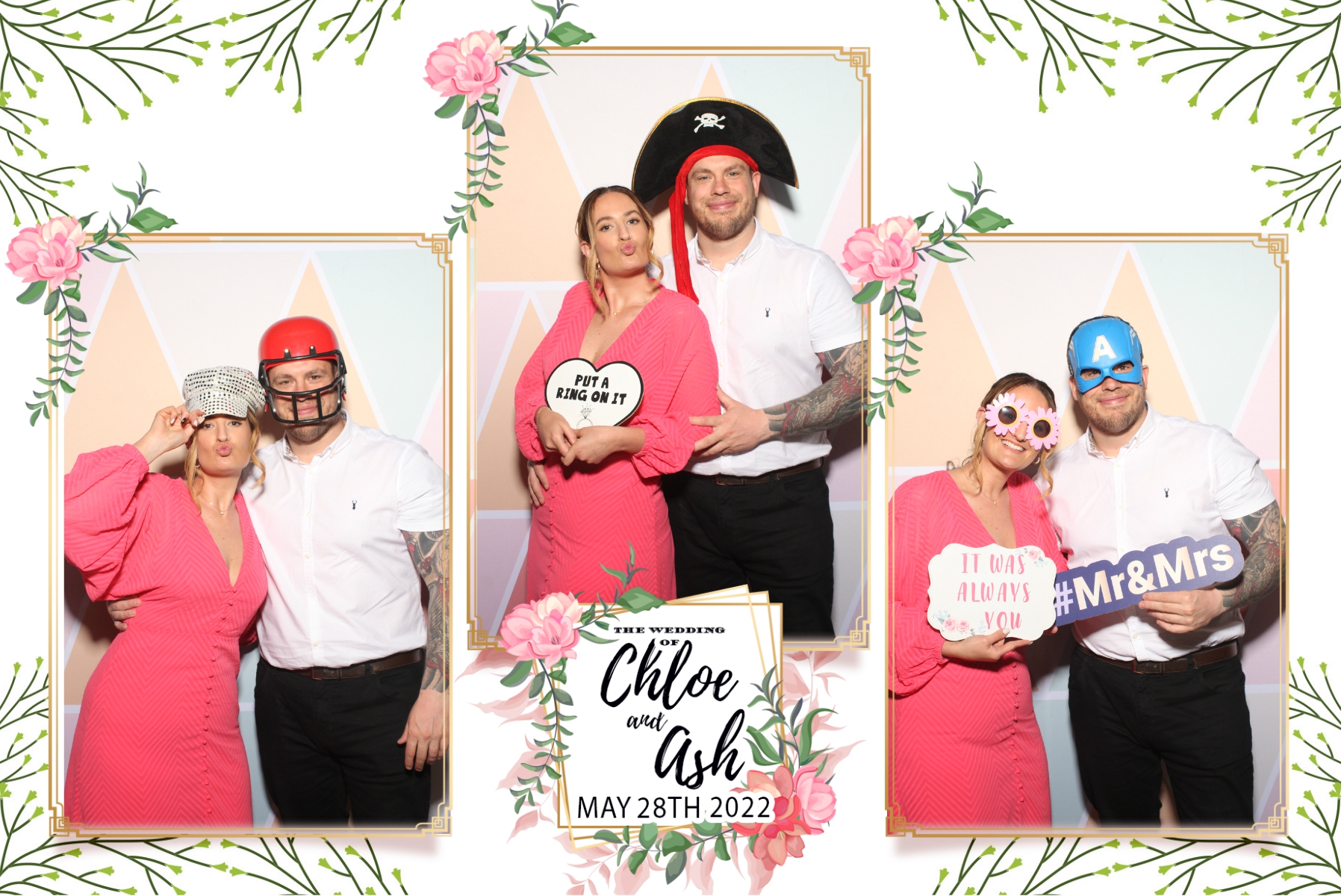 Chloe & Ash | View more photos from the event at gallery.blissbooth.co.uk/u/BlissBooth/Chloe-Ash
