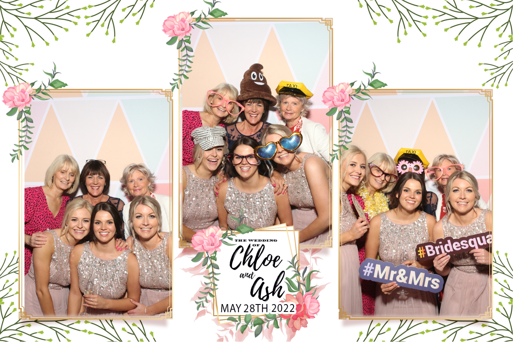 Chloe & Ash | View more photos from the event at gallery.blissbooth.co.uk/u/BlissBooth/Chloe-Ash