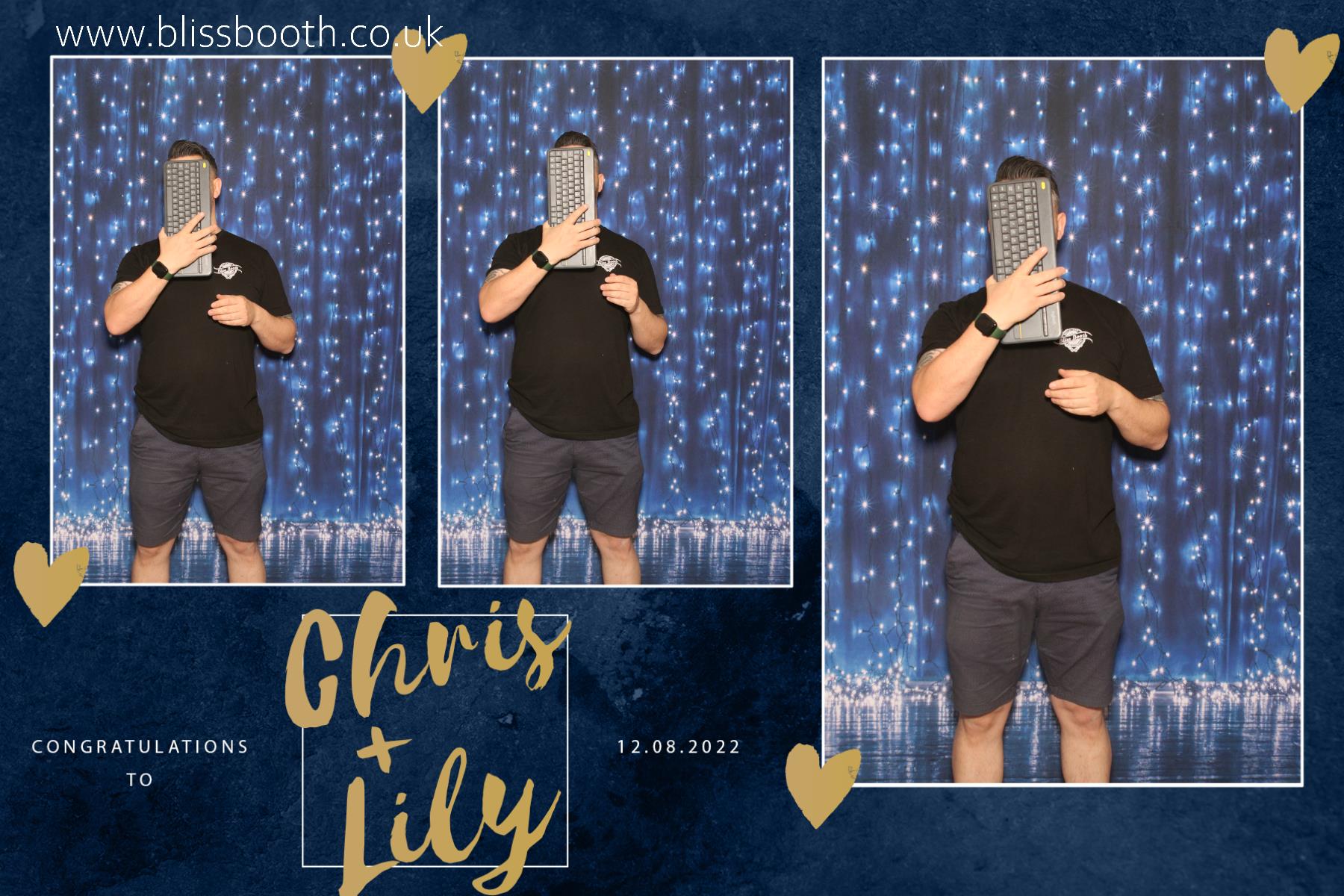 Chris and lily | View more photos from the event at gallery.blissbooth.co.uk/u/BlissBooth/Chris-and-lily