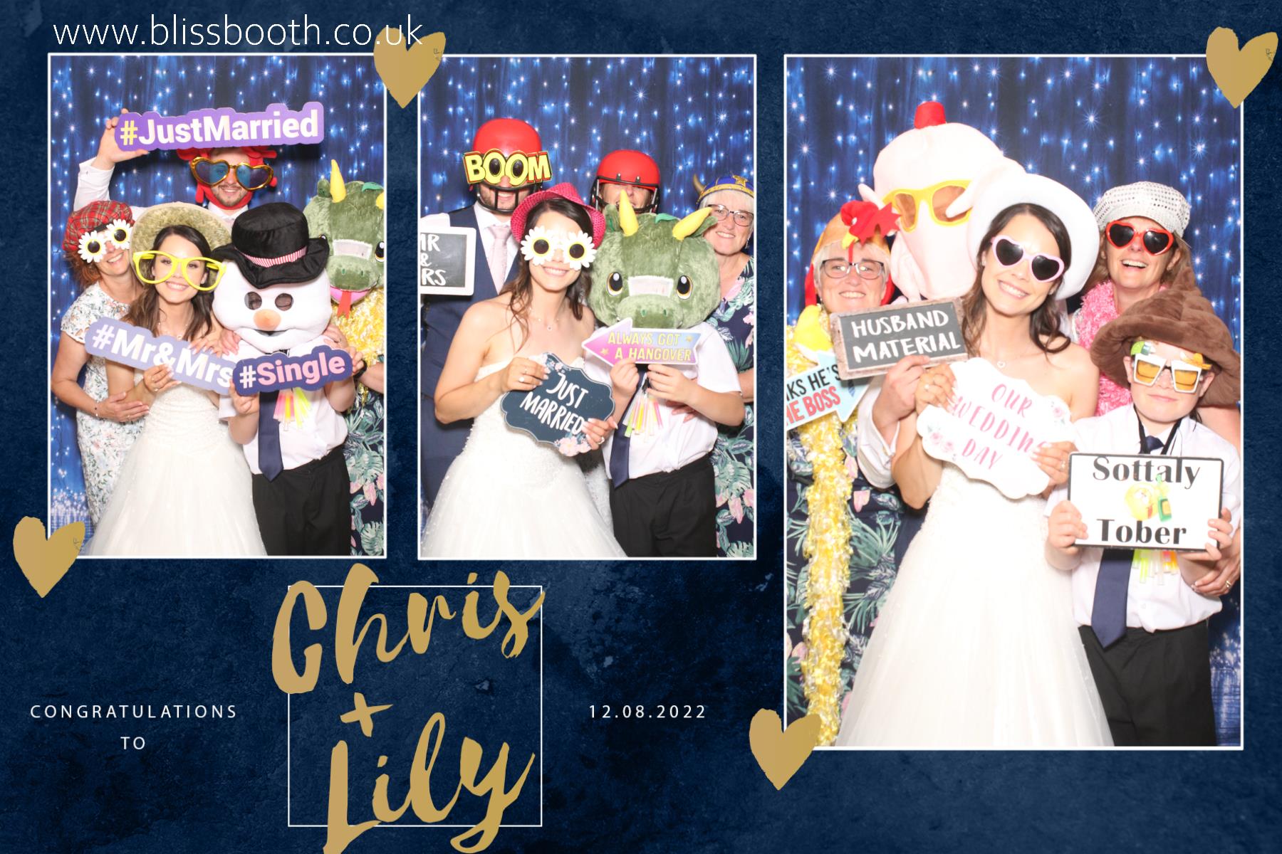 Chris and lily | View more photos from the event at gallery.blissbooth.co.uk/u/BlissBooth/Chris-and-lily