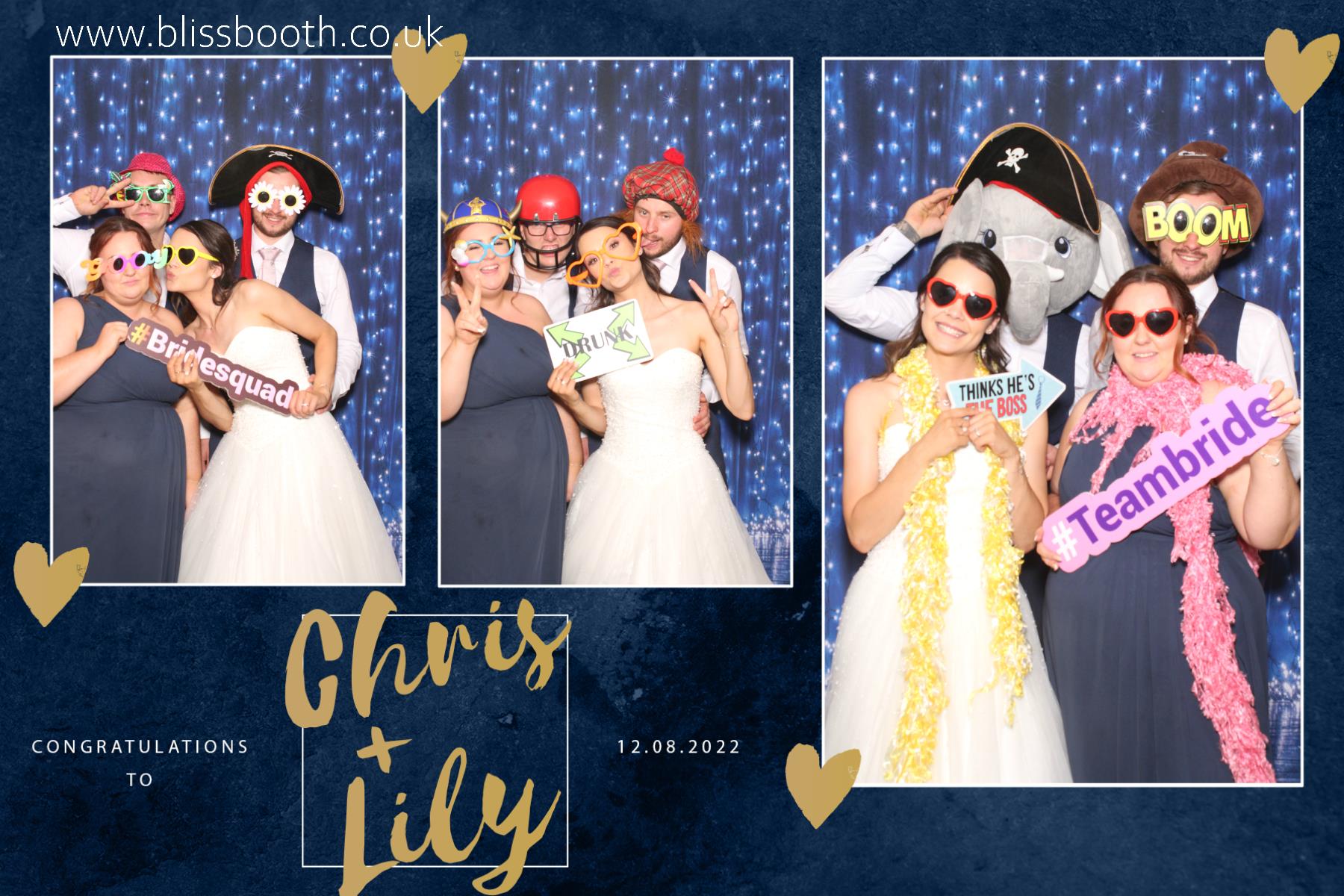 Chris and lily | View more photos from the event at gallery.blissbooth.co.uk/u/BlissBooth/Chris-and-lily
