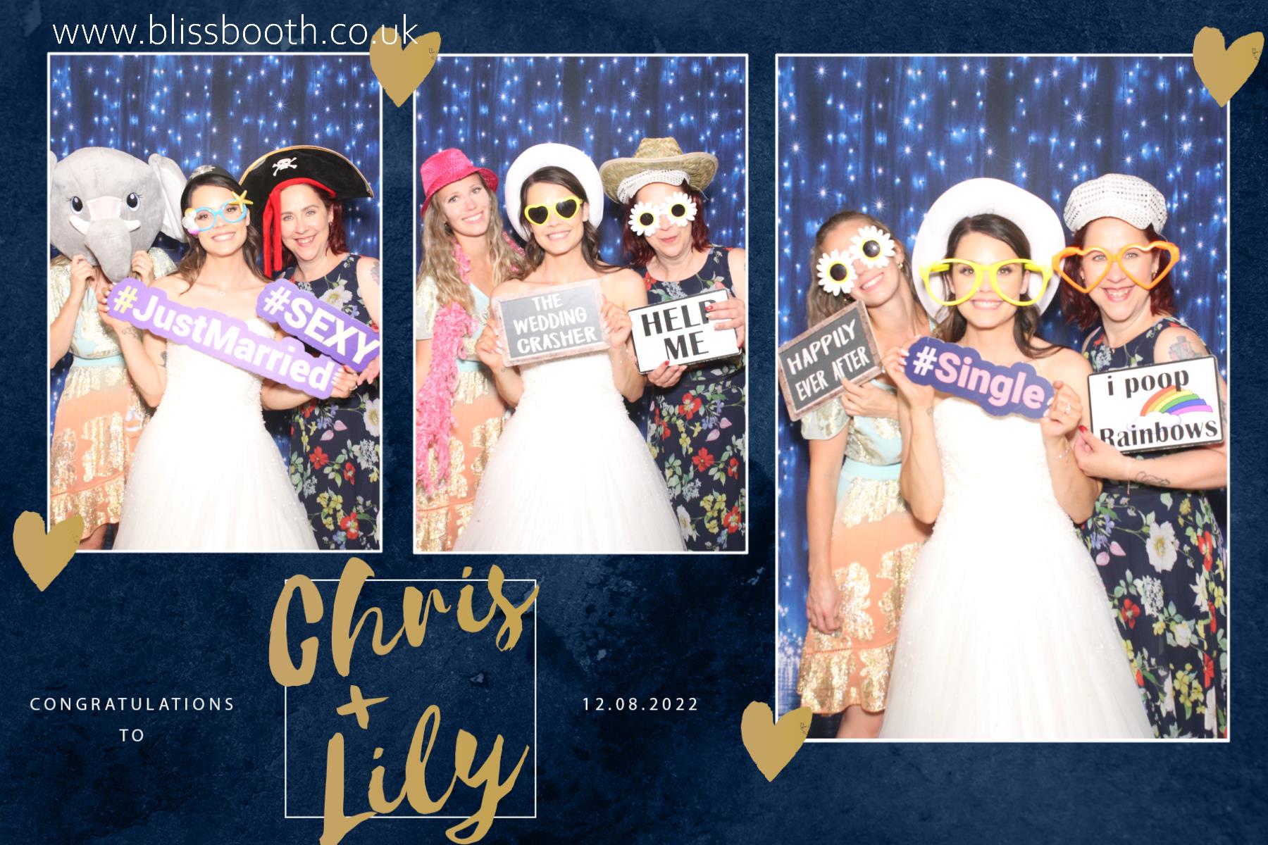 Chris and lily | View more photos from the event at gallery.blissbooth.co.uk/u/BlissBooth/Chris-and-lily