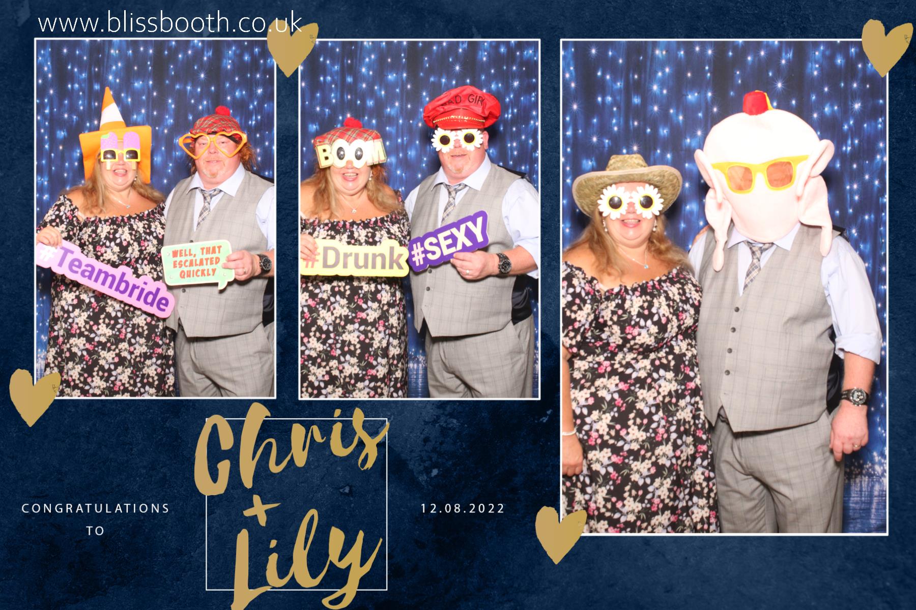 Chris and lily | View more photos from the event at gallery.blissbooth.co.uk/u/BlissBooth/Chris-and-lily