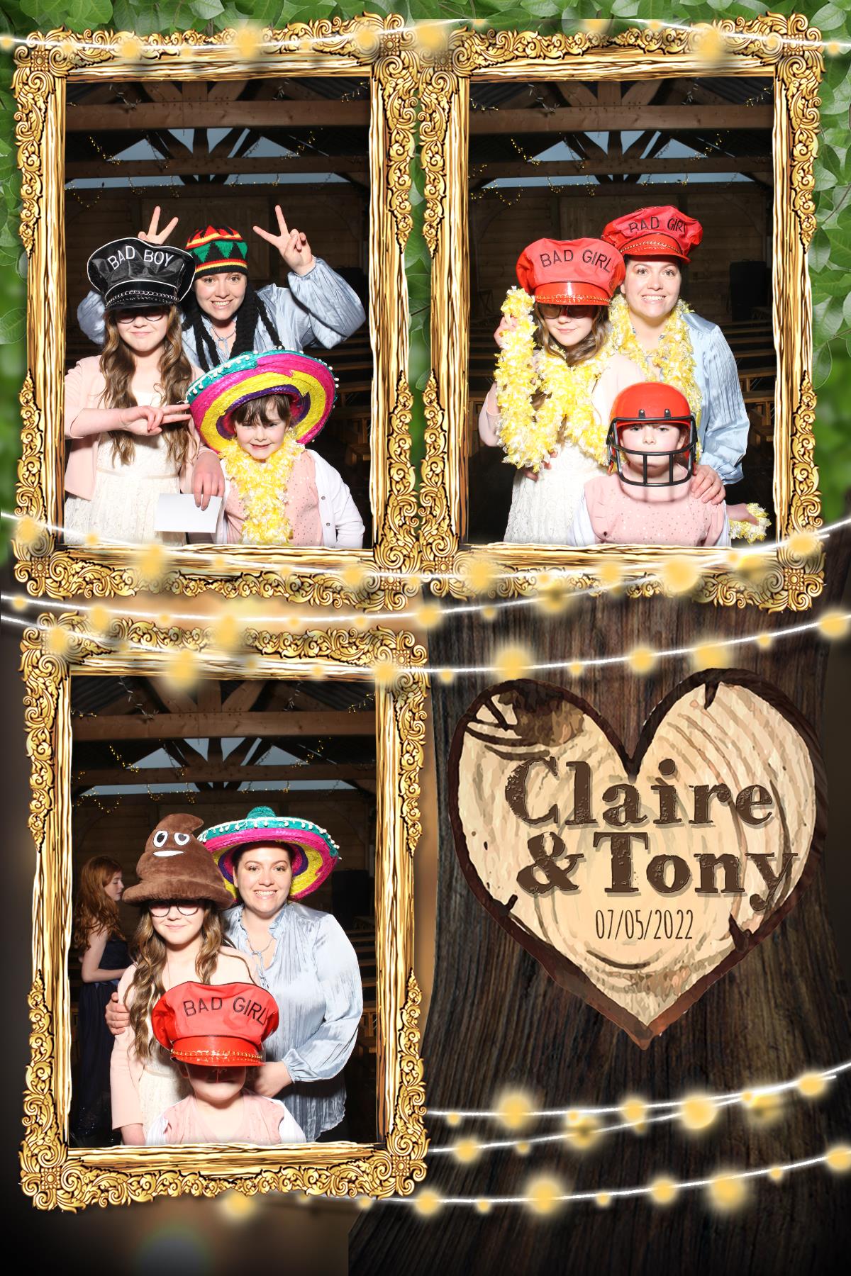 Claire and Tony | View more photos from the event at gallery.blissbooth.co.uk/u/BlissBooth/Claire-and-Tony