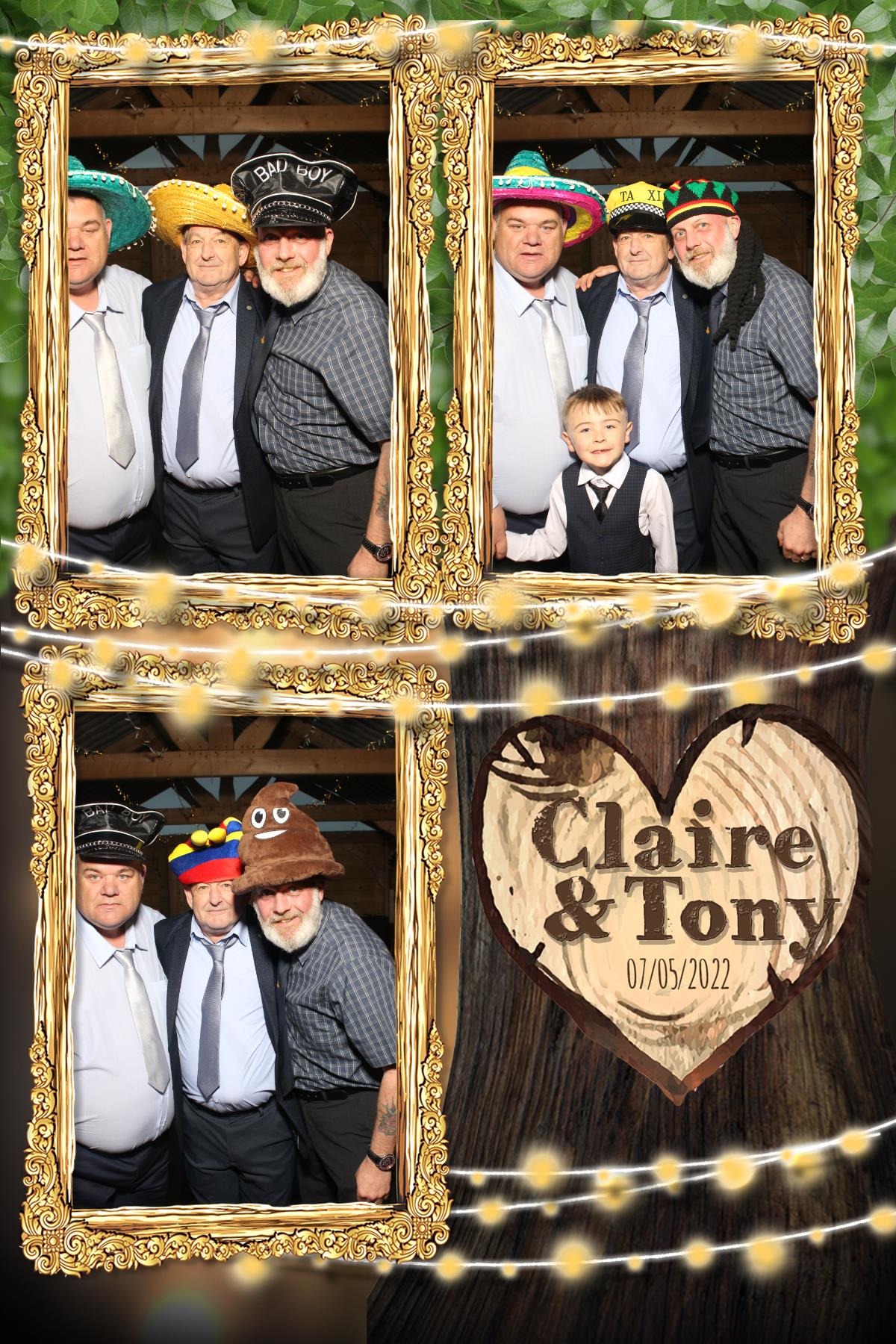 Claire and Tony | View more photos from the event at gallery.blissbooth.co.uk/u/BlissBooth/Claire-and-Tony