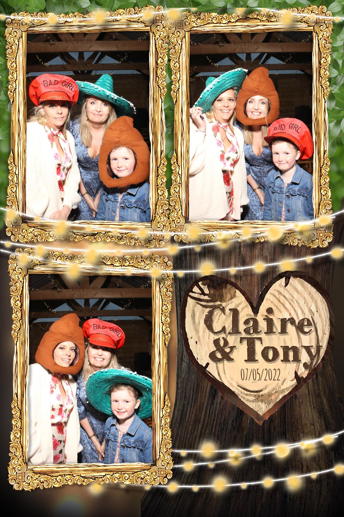 Claire and Tony | View more photos from the event at gallery.blissbooth.co.uk/u/BlissBooth/Claire-and-Tony