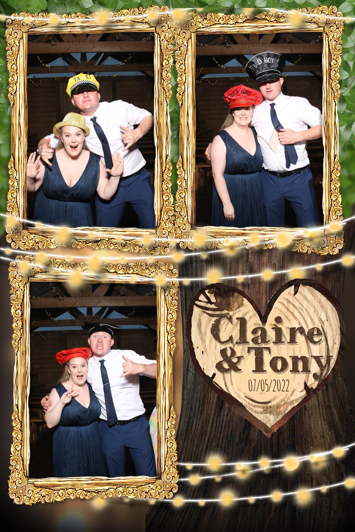 Claire and Tony | View more photos from the event at gallery.blissbooth.co.uk/u/BlissBooth/Claire-and-Tony