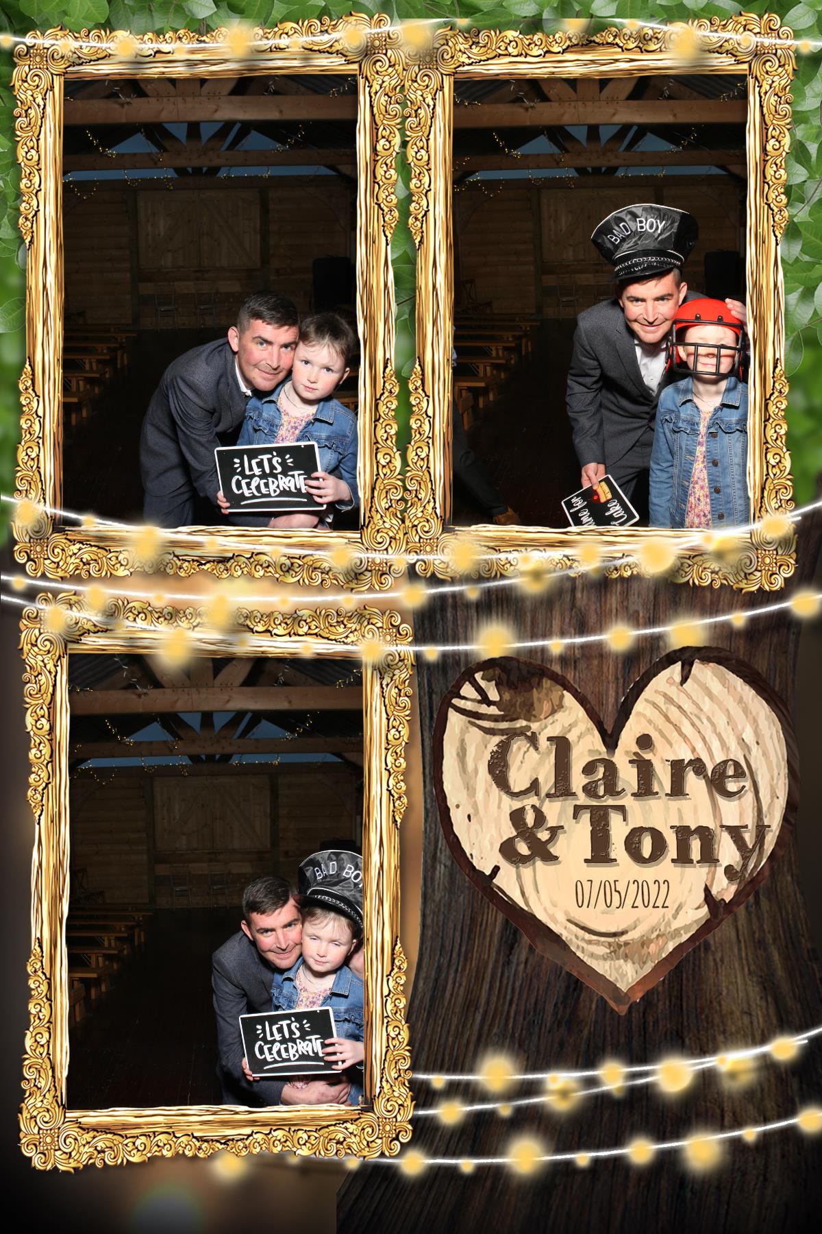 Claire and Tony | View more photos from the event at gallery.blissbooth.co.uk/u/BlissBooth/Claire-and-Tony