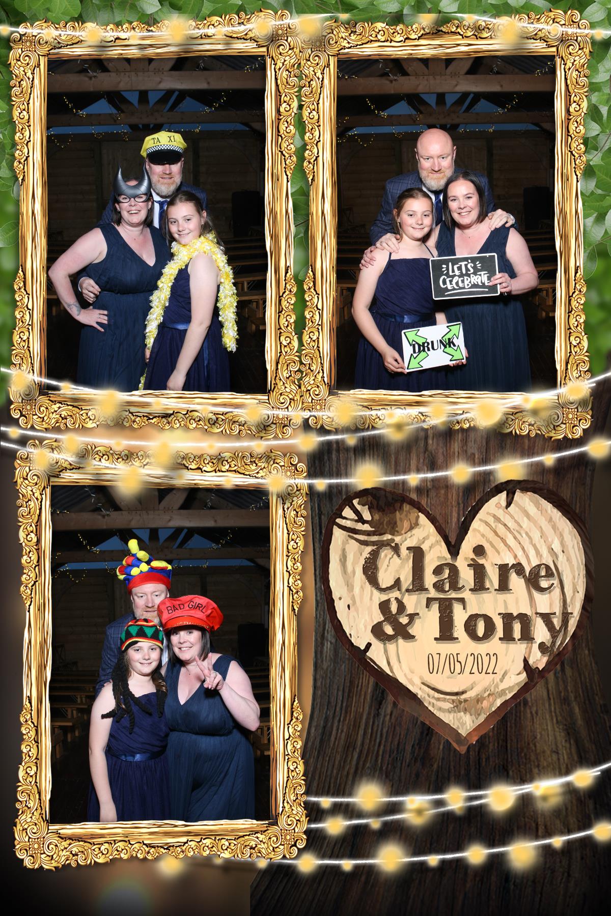 Claire and Tony | View more photos from the event at gallery.blissbooth.co.uk/u/BlissBooth/Claire-and-Tony
