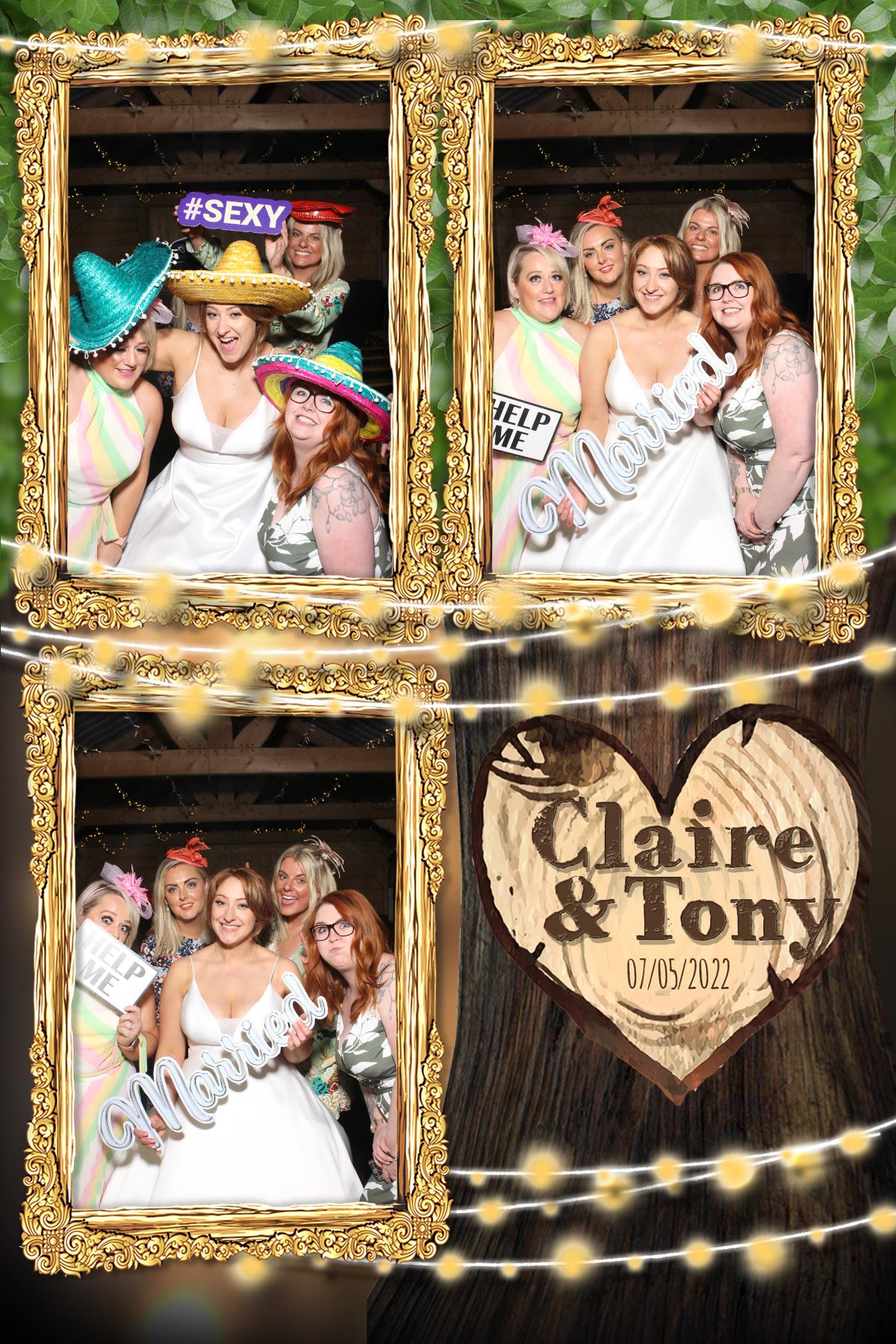 Claire and Tony | View more photos from the event at gallery.blissbooth.co.uk/u/BlissBooth/Claire-and-Tony