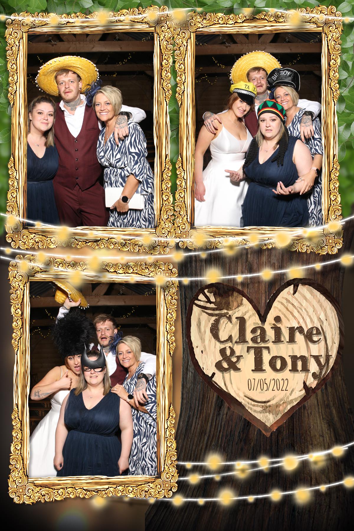Claire and Tony | View more photos from the event at gallery.blissbooth.co.uk/u/BlissBooth/Claire-and-Tony