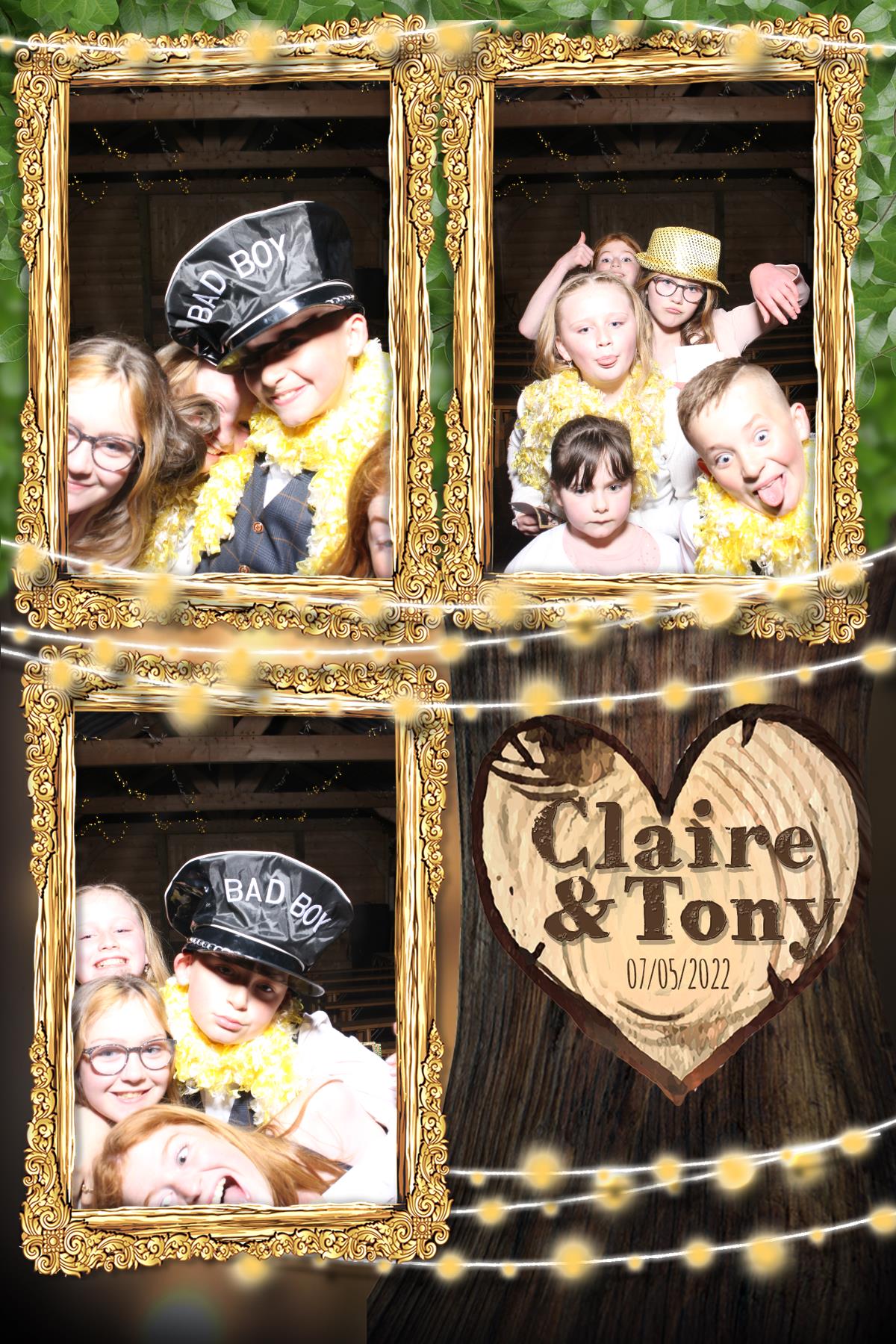 Claire and Tony | View more photos from the event at gallery.blissbooth.co.uk/u/BlissBooth/Claire-and-Tony
