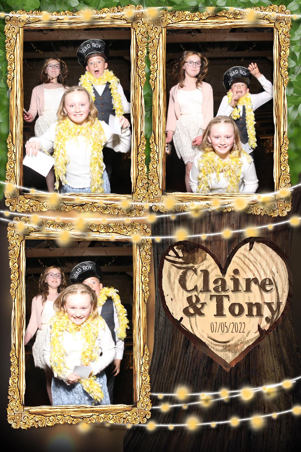 Claire and Tony | View more photos from the event at gallery.blissbooth.co.uk/u/BlissBooth/Claire-and-Tony