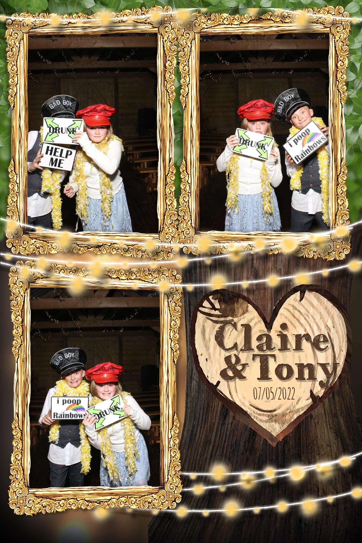 Claire and Tony | View more photos from the event at gallery.blissbooth.co.uk/u/BlissBooth/Claire-and-Tony
