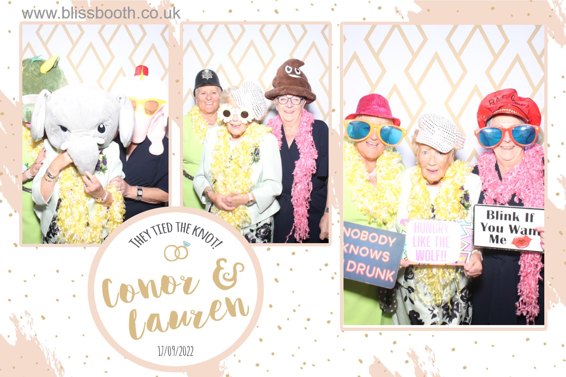 Connor and Lauren | View more photos from the event at gallery.blissbooth.co.uk/u/BlissBooth/Connor-and-Lauren