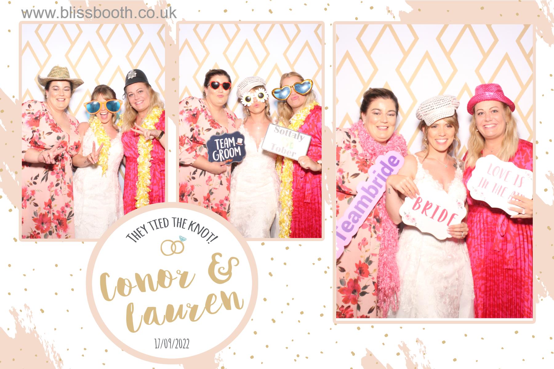 Connor and Lauren | View more photos from the event at gallery.blissbooth.co.uk/u/BlissBooth/Connor-and-Lauren