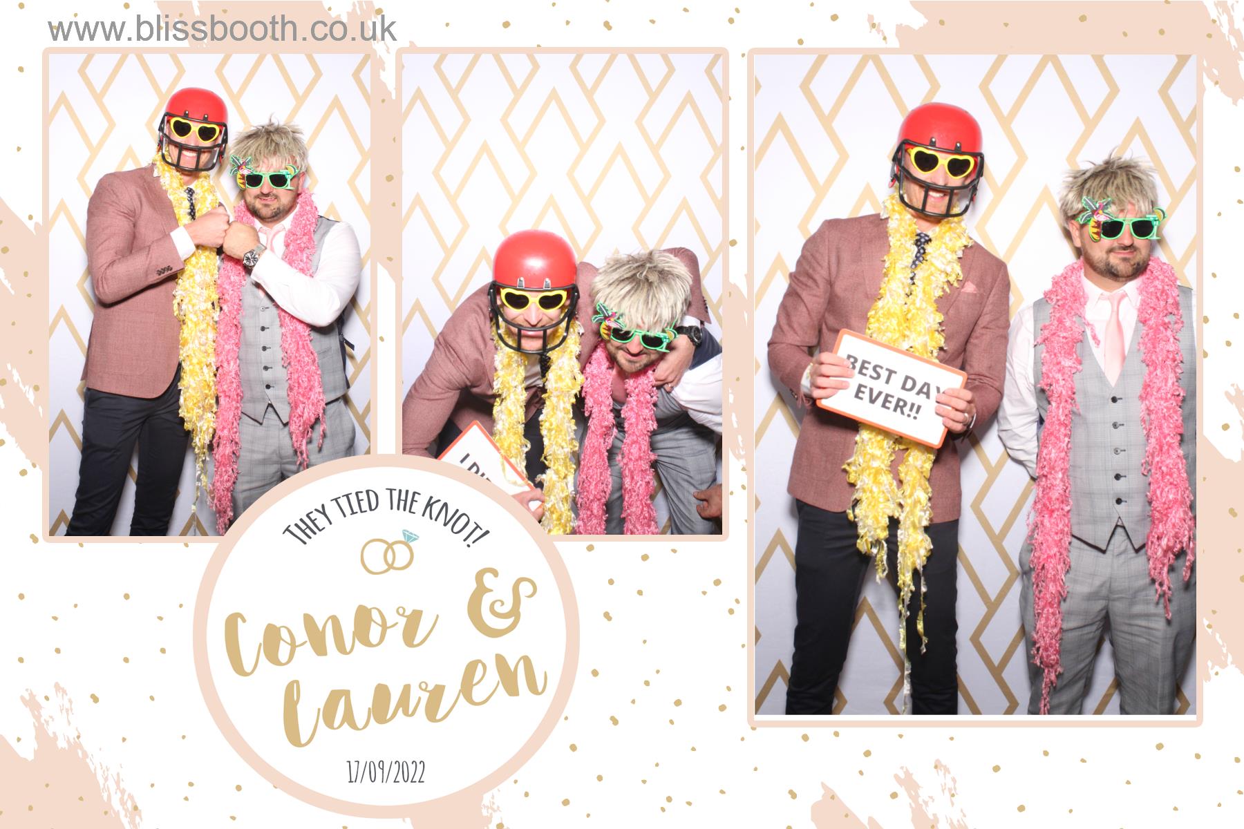 Connor and Lauren | View more photos from the event at gallery.blissbooth.co.uk/u/BlissBooth/Connor-and-Lauren