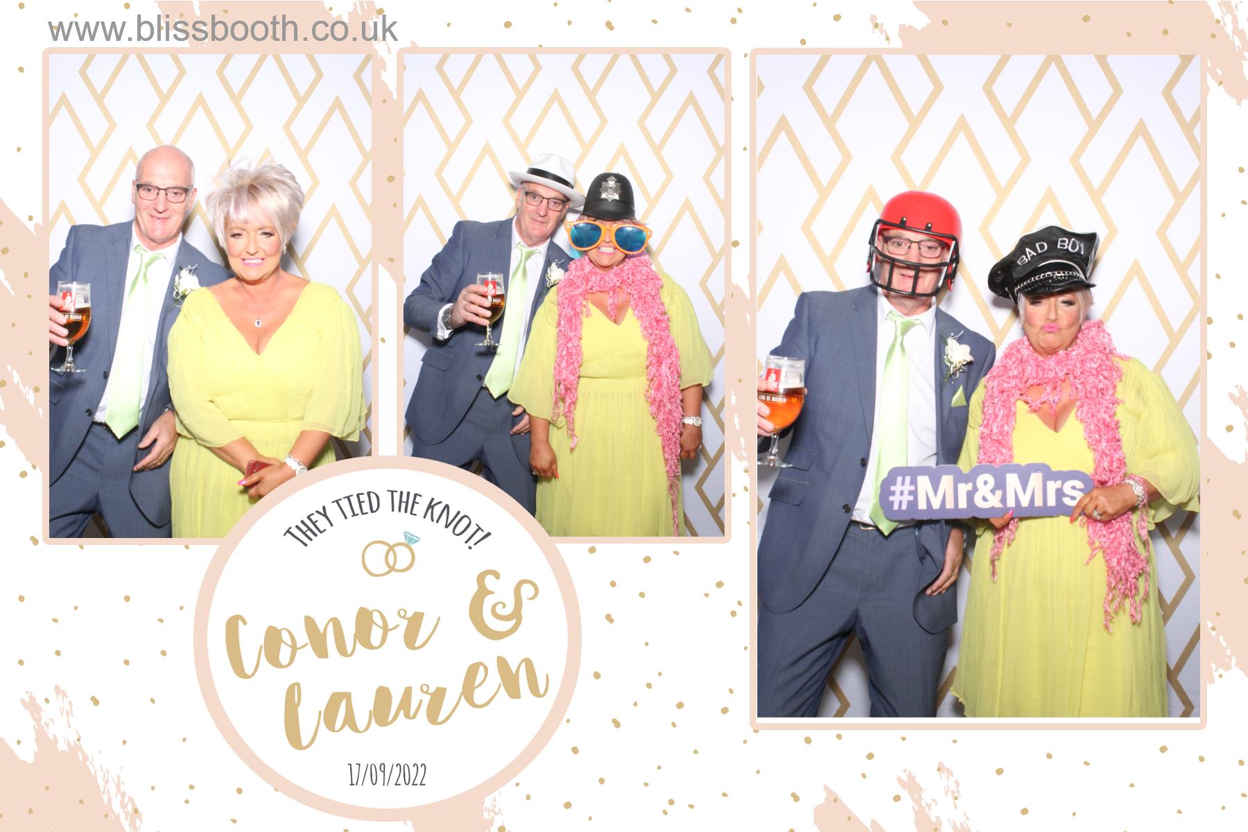 Connor and Lauren | View more photos from the event at gallery.blissbooth.co.uk/u/BlissBooth/Connor-and-Lauren