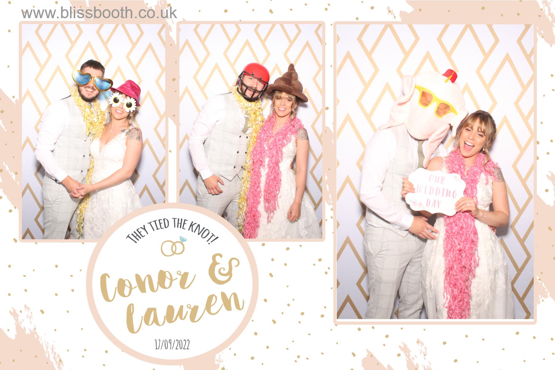 Connor and Lauren | View more photos from the event at gallery.blissbooth.co.uk/u/BlissBooth/Connor-and-Lauren