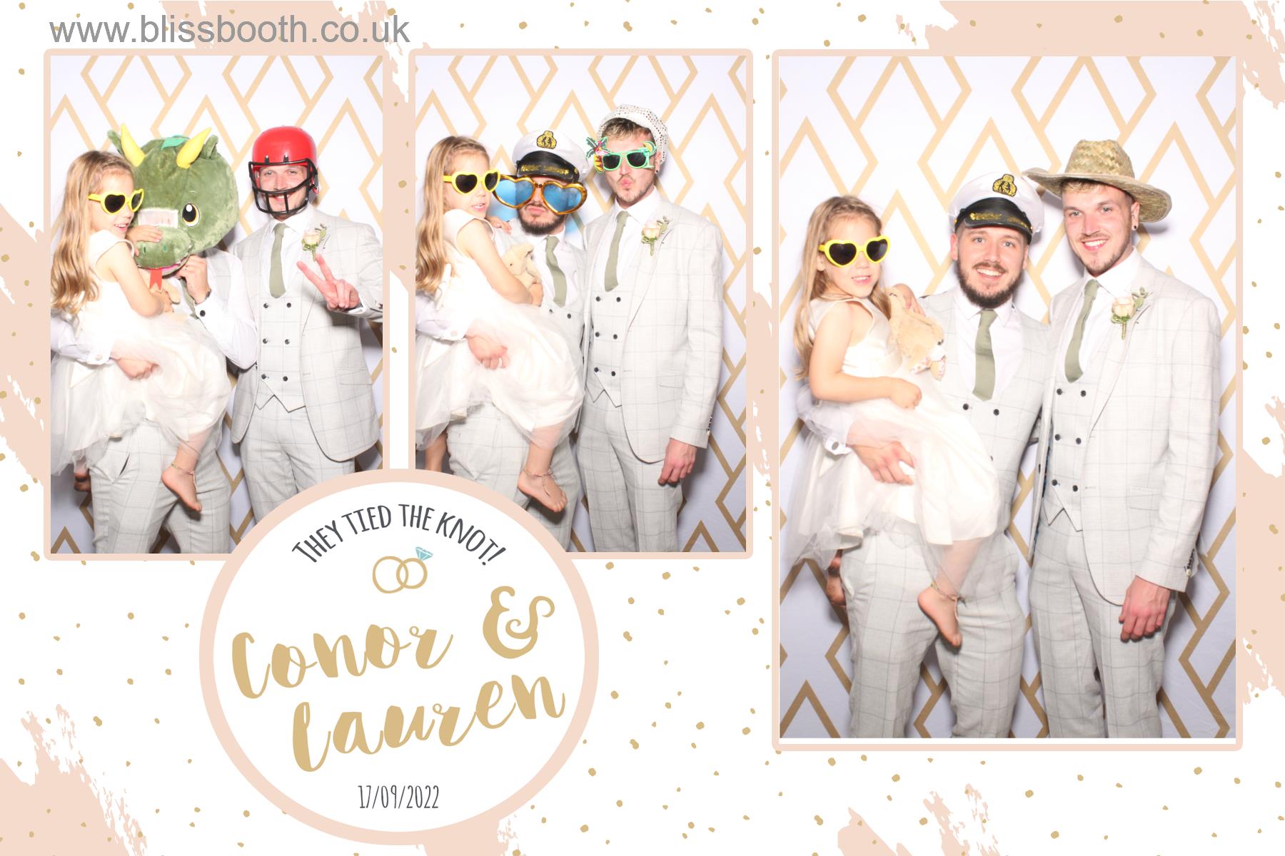 Connor and Lauren | View more photos from the event at gallery.blissbooth.co.uk/u/BlissBooth/Connor-and-Lauren