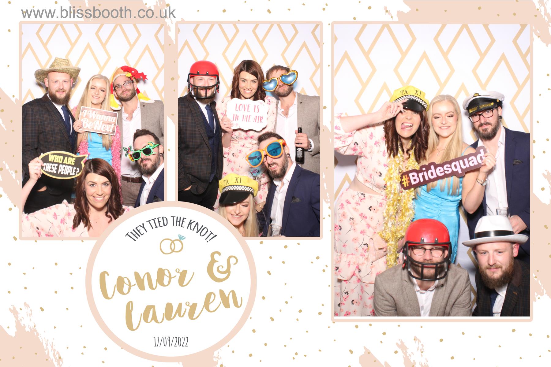 Connor and Lauren | View more photos from the event at gallery.blissbooth.co.uk/u/BlissBooth/Connor-and-Lauren