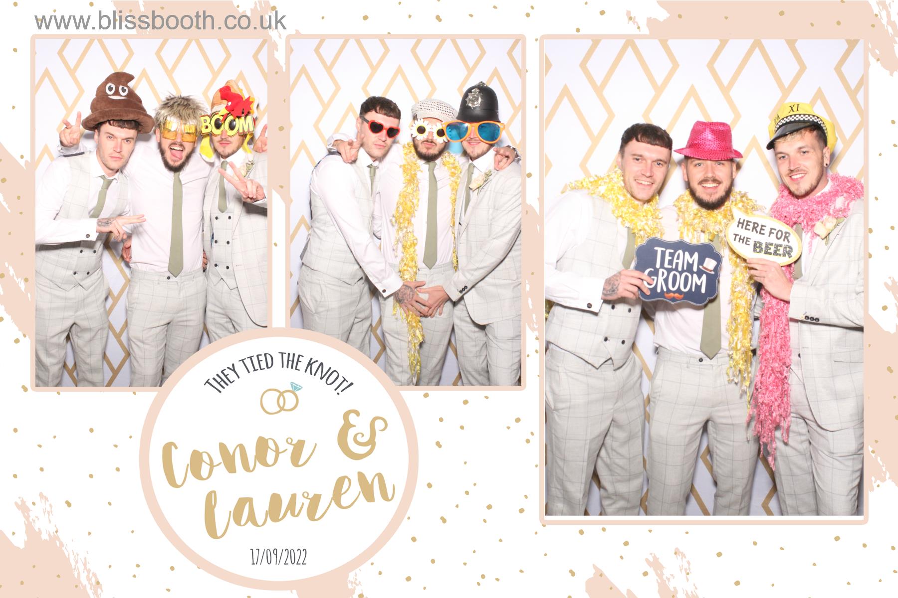 Connor and Lauren | View more photos from the event at gallery.blissbooth.co.uk/u/BlissBooth/Connor-and-Lauren