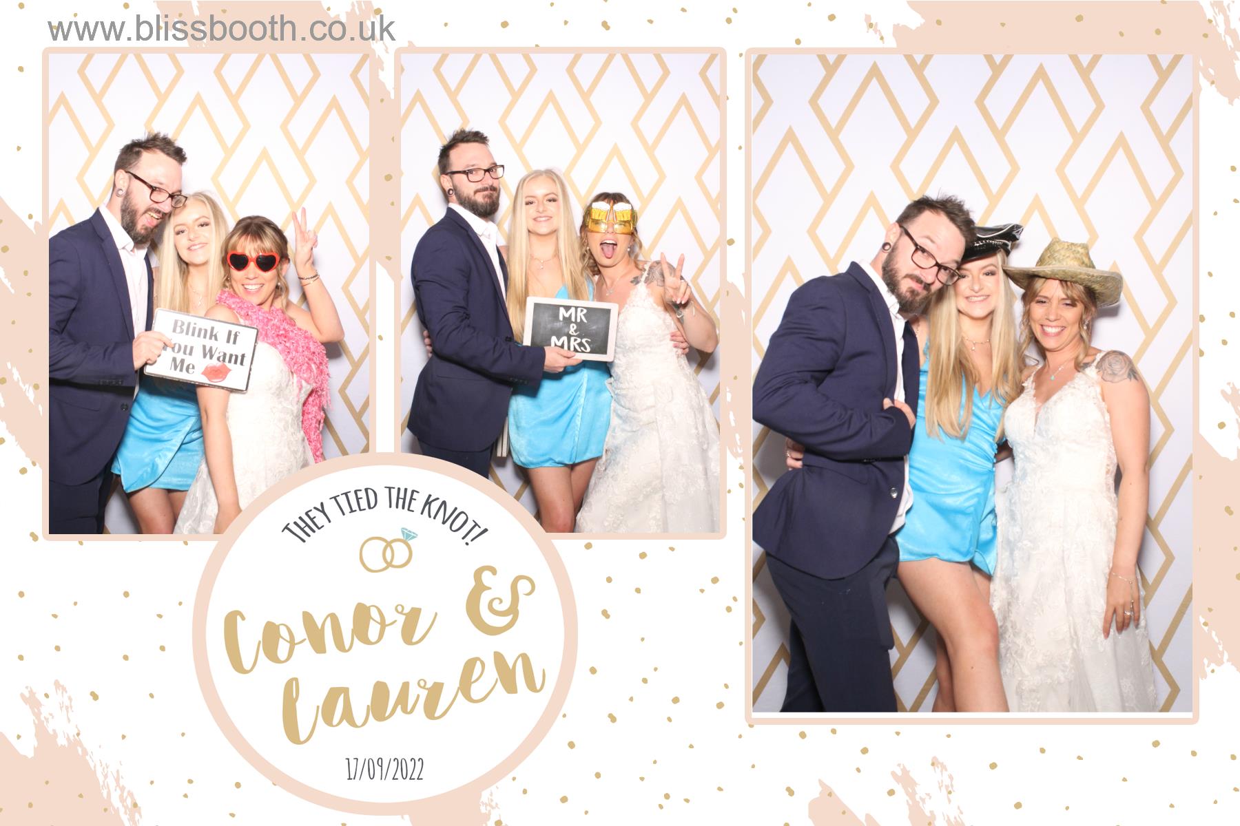 Connor and Lauren | View more photos from the event at gallery.blissbooth.co.uk/u/BlissBooth/Connor-and-Lauren