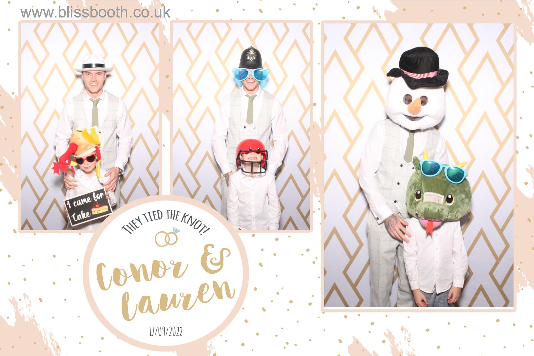 Connor and Lauren | View more photos from the event at gallery.blissbooth.co.uk/u/BlissBooth/Connor-and-Lauren