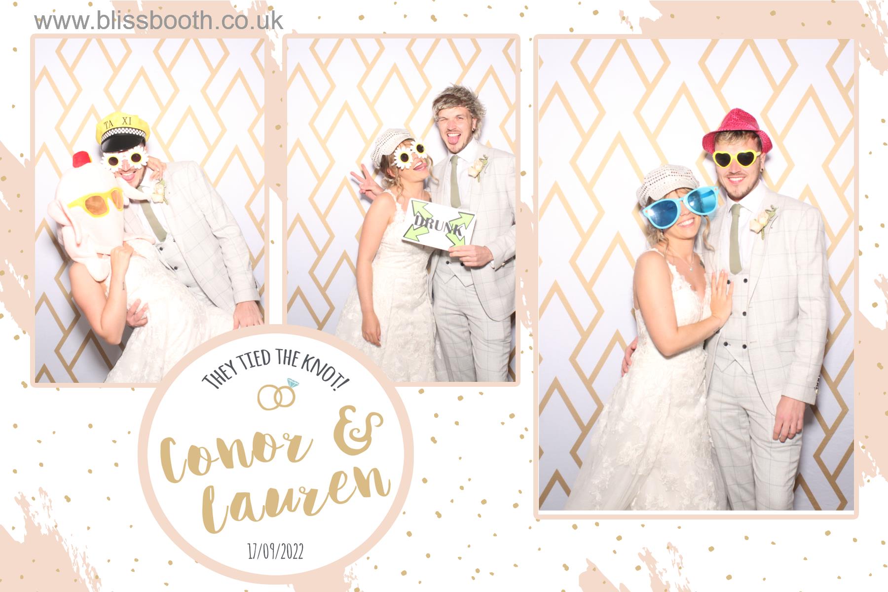 Connor and Lauren | View more photos from the event at gallery.blissbooth.co.uk/u/BlissBooth/Connor-and-Lauren