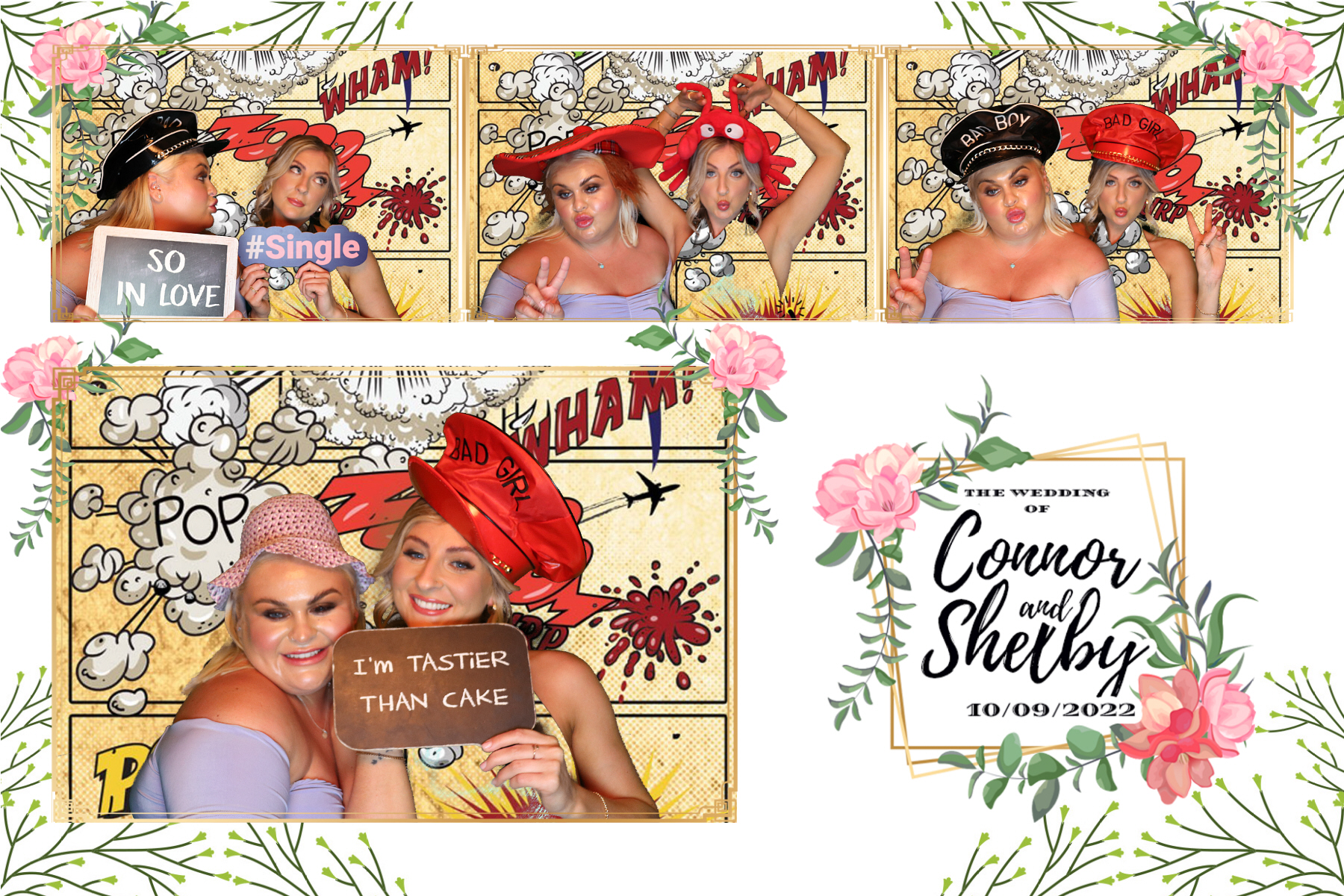 Connor and Shelby | View more photos from the event at gallery.blissbooth.co.uk/u/BlissBooth/Connor-and-Shelby