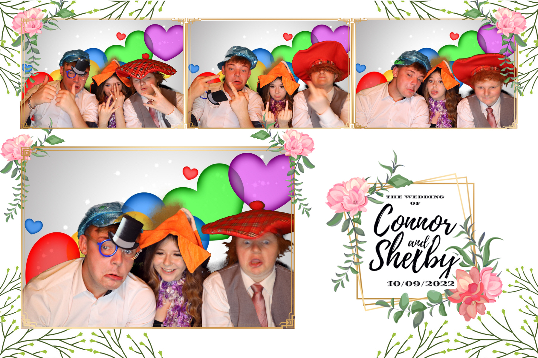 Connor and Shelby | View more photos from the event at gallery.blissbooth.co.uk/u/BlissBooth/Connor-and-Shelby