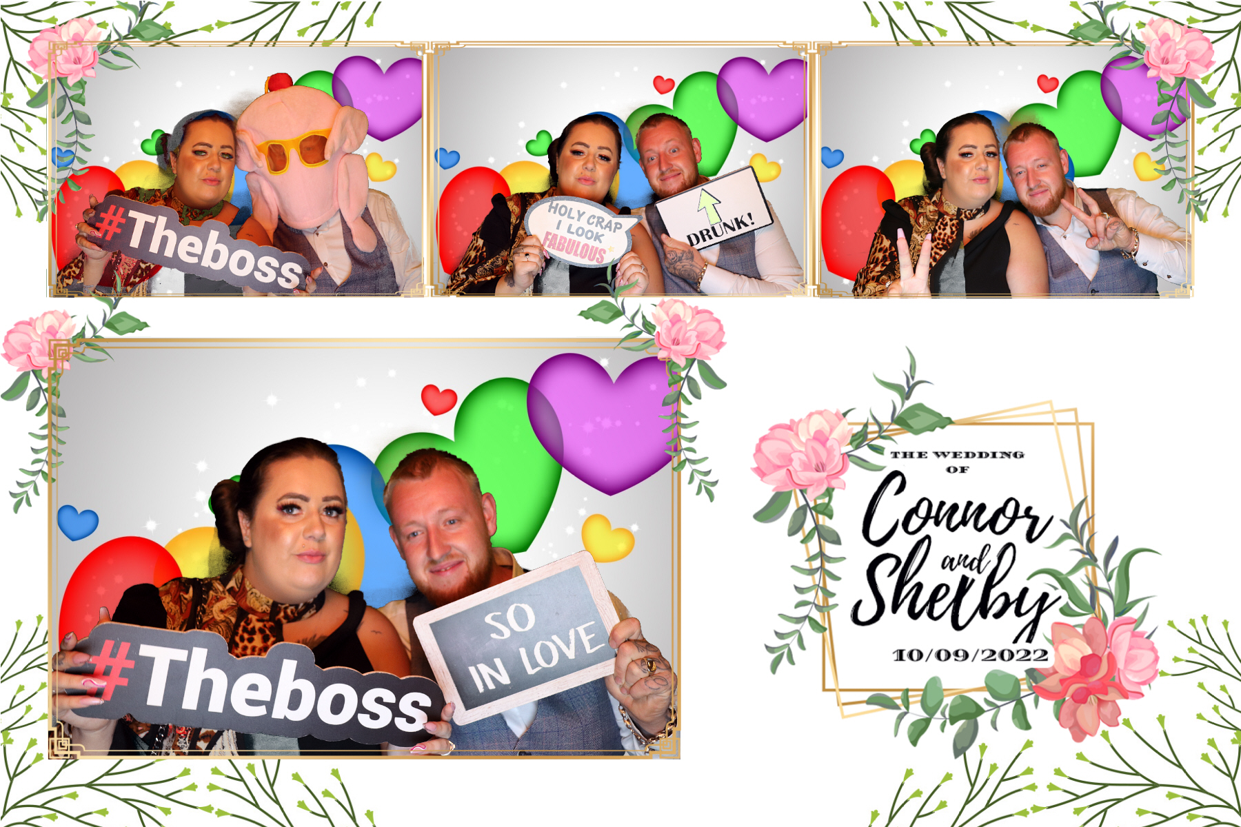 Connor and Shelby | View more photos from the event at gallery.blissbooth.co.uk/u/BlissBooth/Connor-and-Shelby