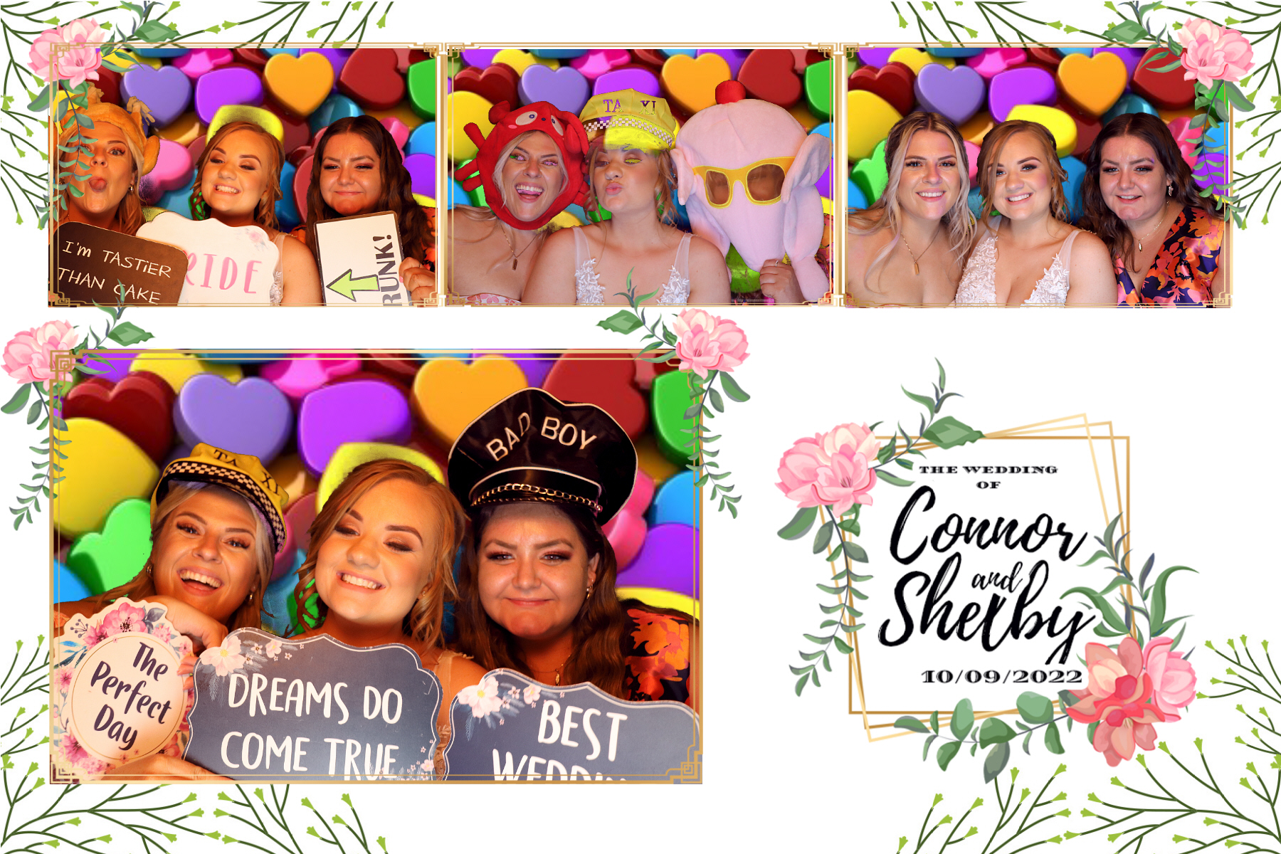 Connor and Shelby | View more photos from the event at gallery.blissbooth.co.uk/u/BlissBooth/Connor-and-Shelby