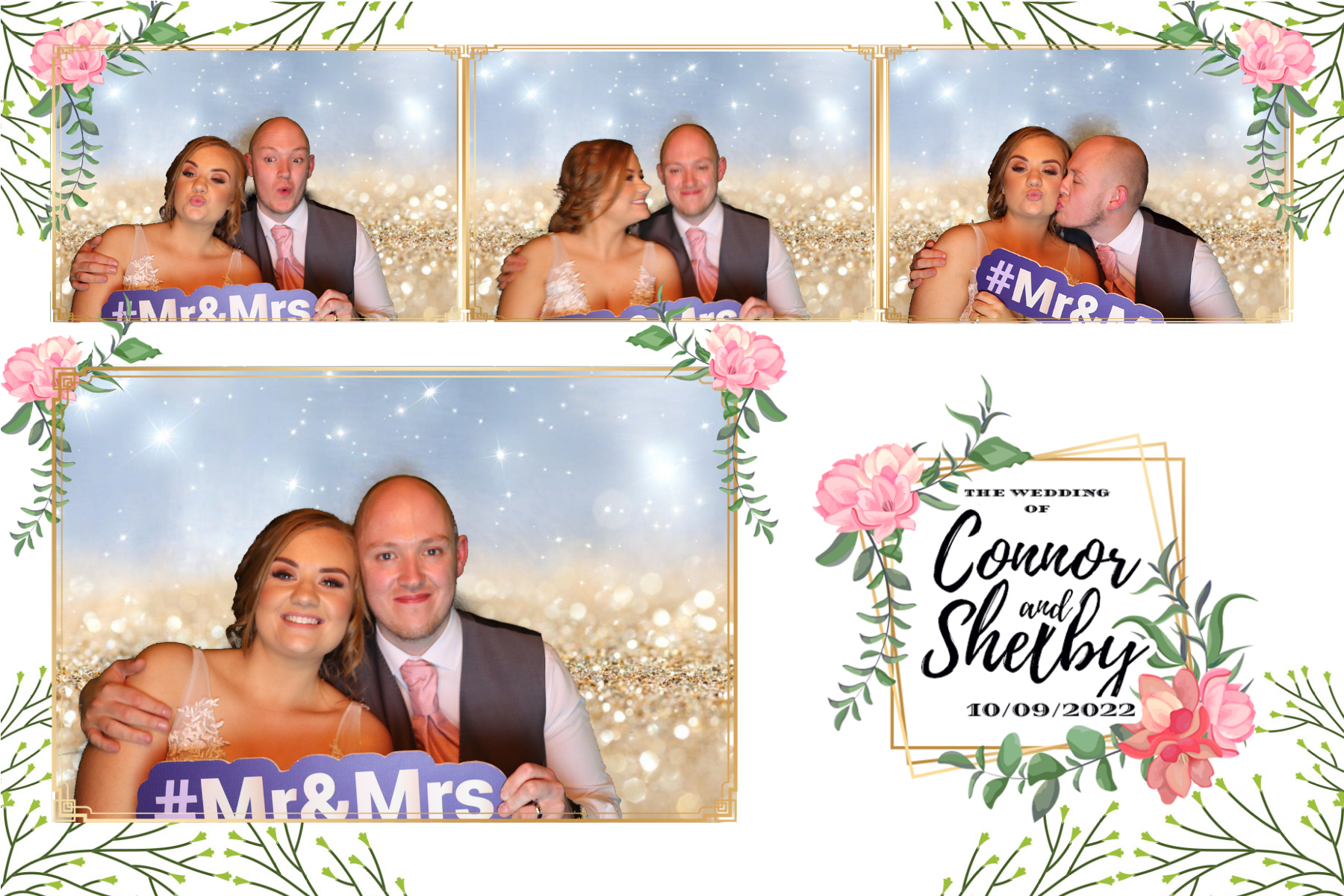 Connor and Shelby | View more photos from the event at gallery.blissbooth.co.uk/u/BlissBooth/Connor-and-Shelby