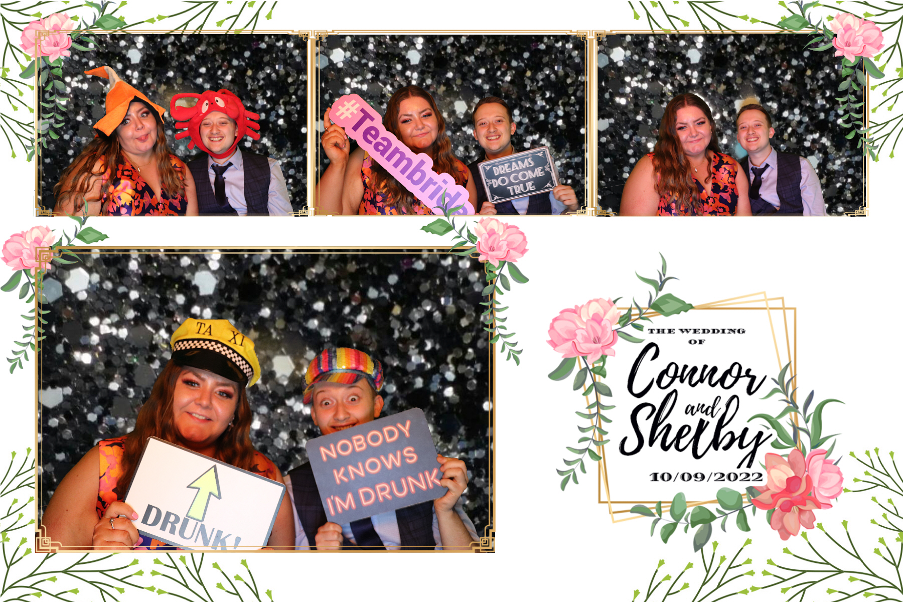 Connor and Shelby | View more photos from the event at gallery.blissbooth.co.uk/u/BlissBooth/Connor-and-Shelby