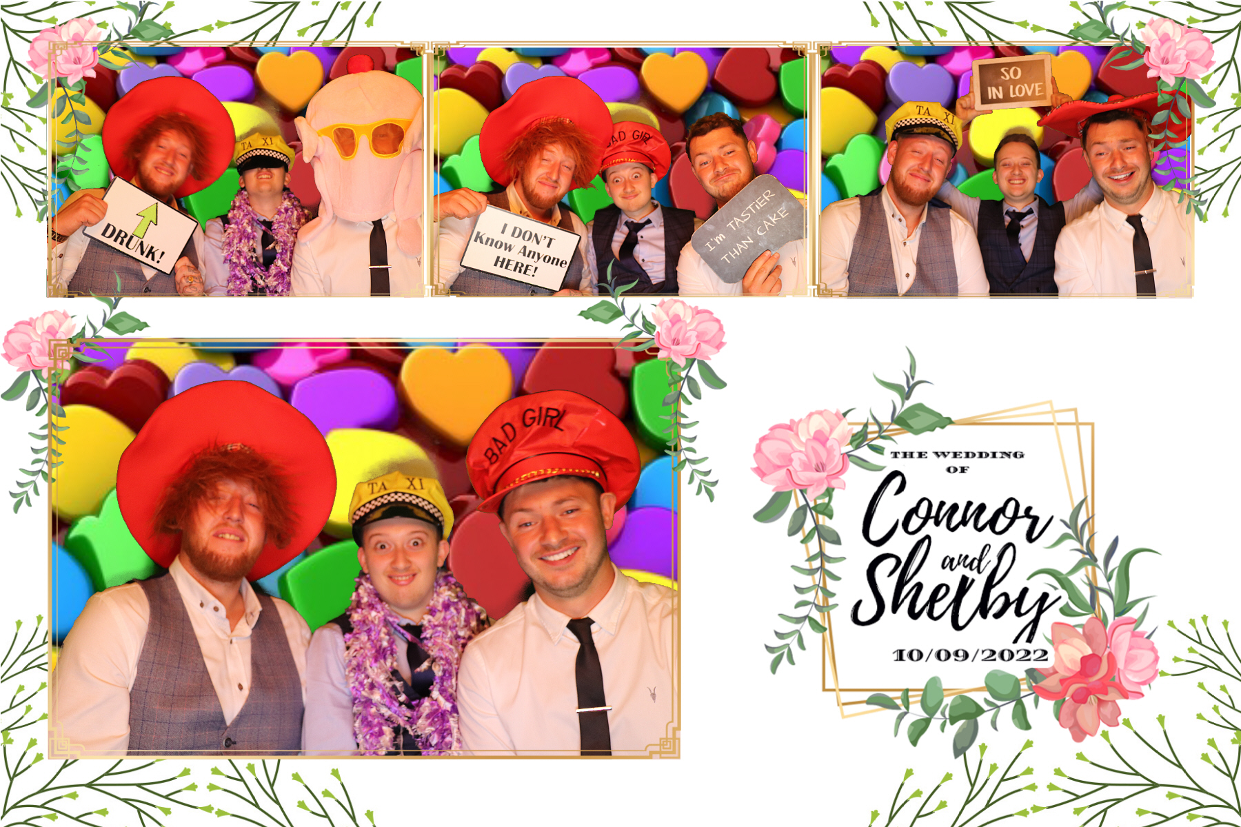Connor and Shelby | View more photos from the event at gallery.blissbooth.co.uk/u/BlissBooth/Connor-and-Shelby