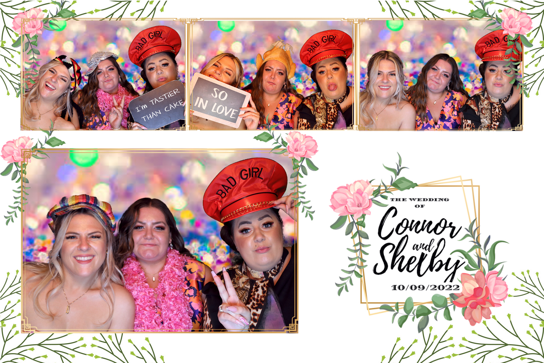 Connor and Shelby | View more photos from the event at gallery.blissbooth.co.uk/u/BlissBooth/Connor-and-Shelby