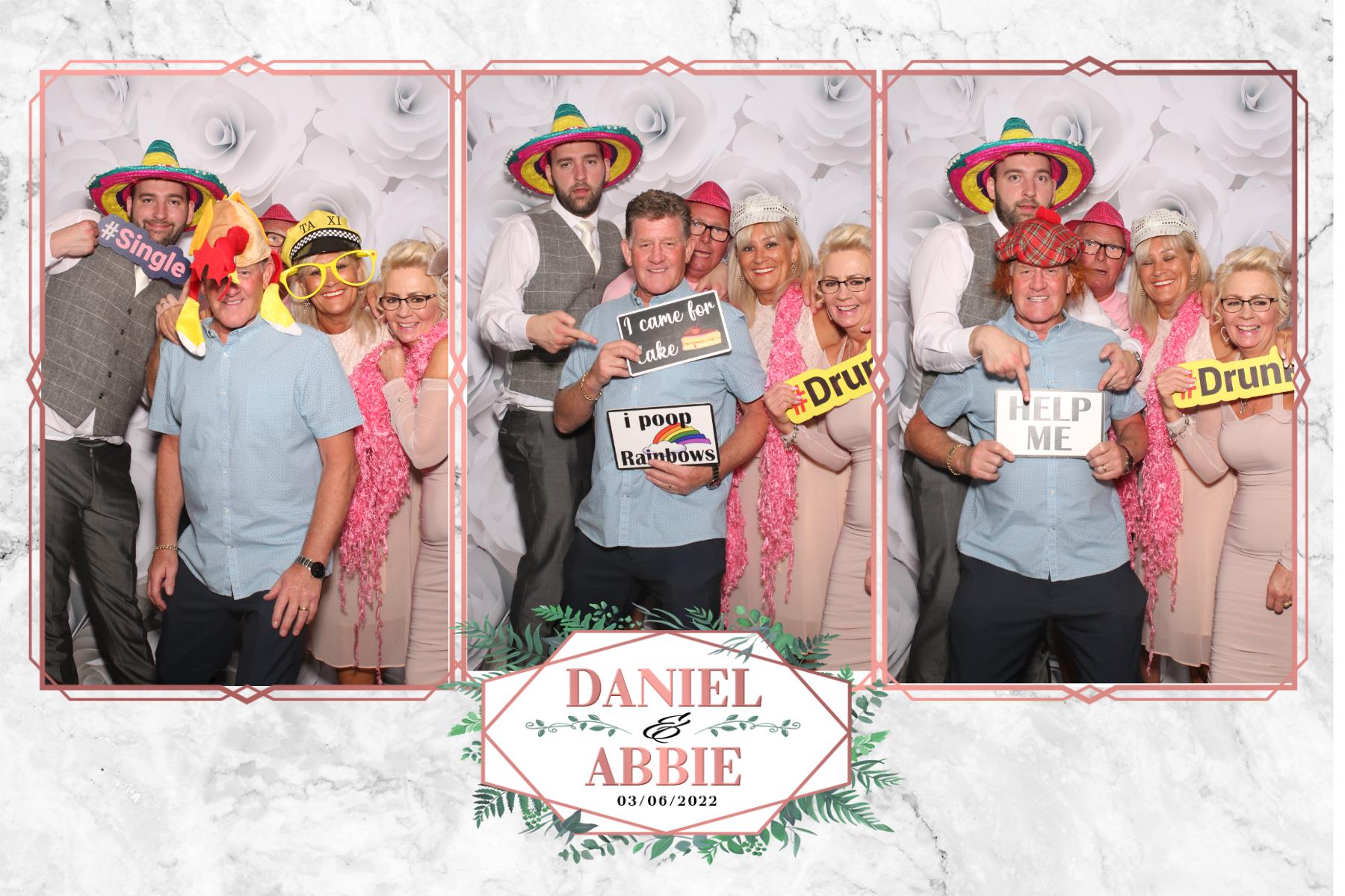 Daniel and Abbie | View more photos from the event at gallery.blissbooth.co.uk/u/BlissBooth/Daniel-and-Abbie