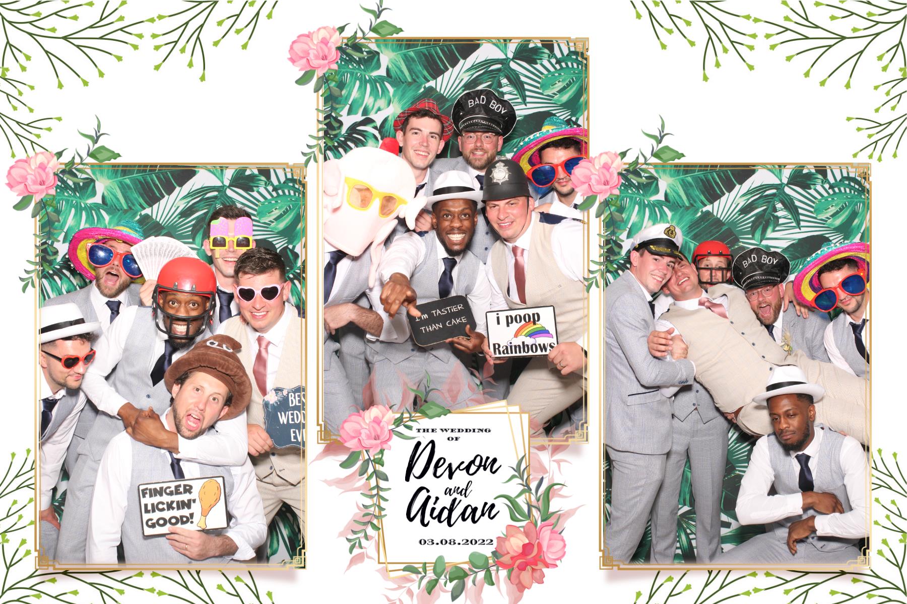 Devon and Aidan | View more photos from the event at gallery.blissbooth.co.uk/u/BlissBooth/Devon-and-Aidan