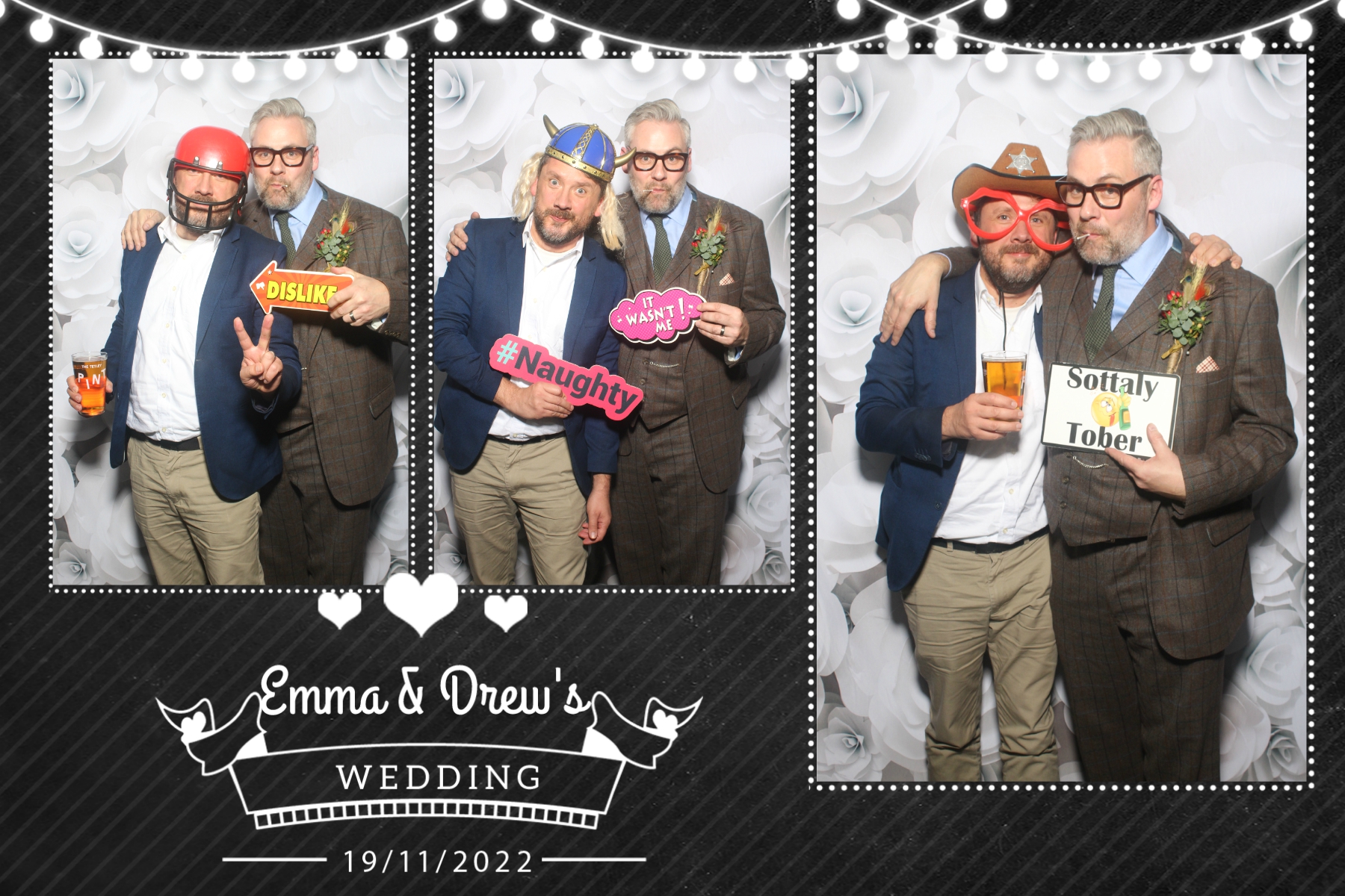 Emma and Drew | View more photos from the event at gallery.blissbooth.co.uk/u/BlissBooth/Emma-and-Drew