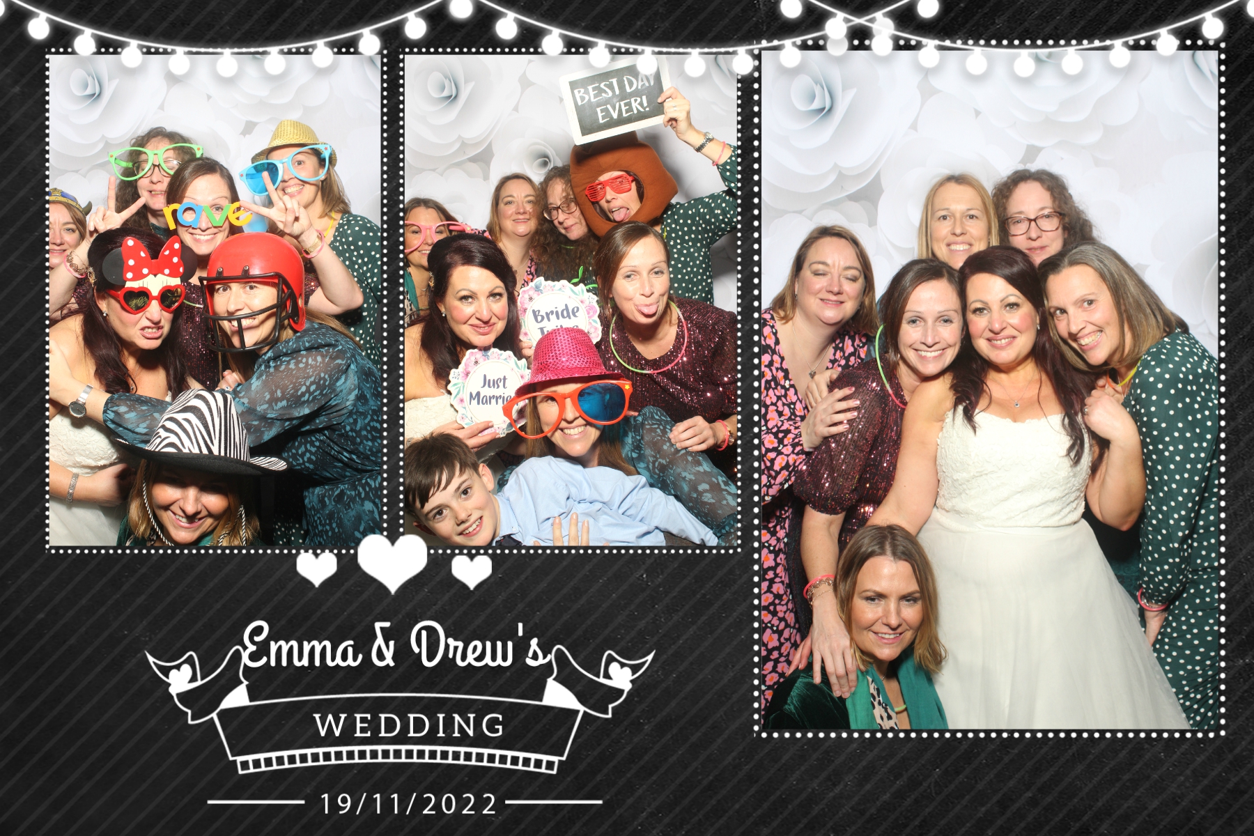 Emma and Drew | View more photos from the event at gallery.blissbooth.co.uk/u/BlissBooth/Emma-and-Drew